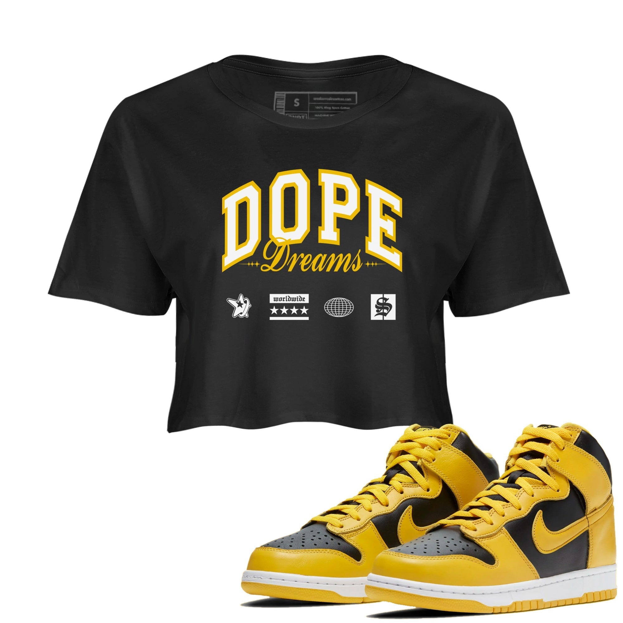 Dope Dreams snkmatch Women's Top - Dunk High Pollen