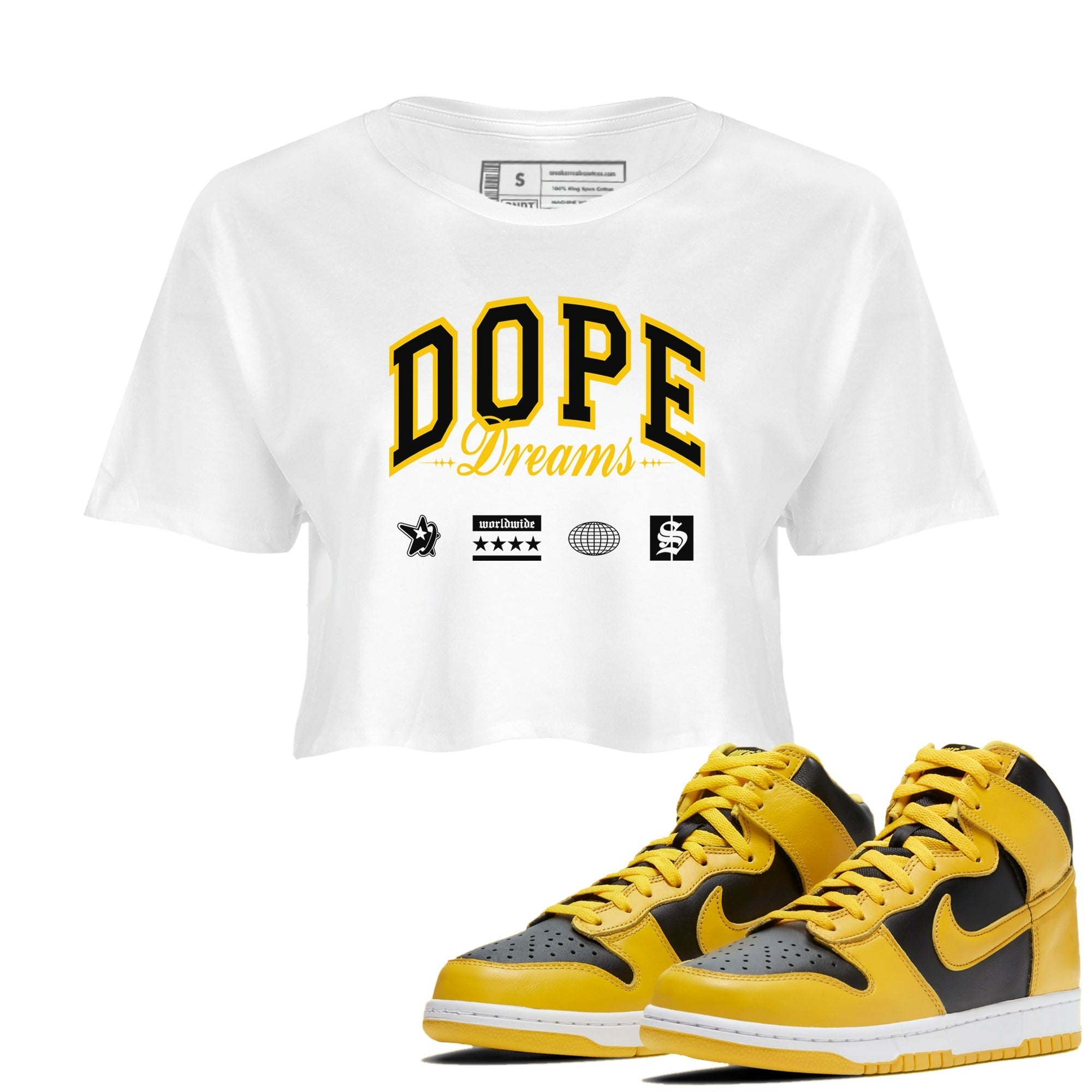 Dope Dreams snkmatch Women's Top - Dunk High Pollen