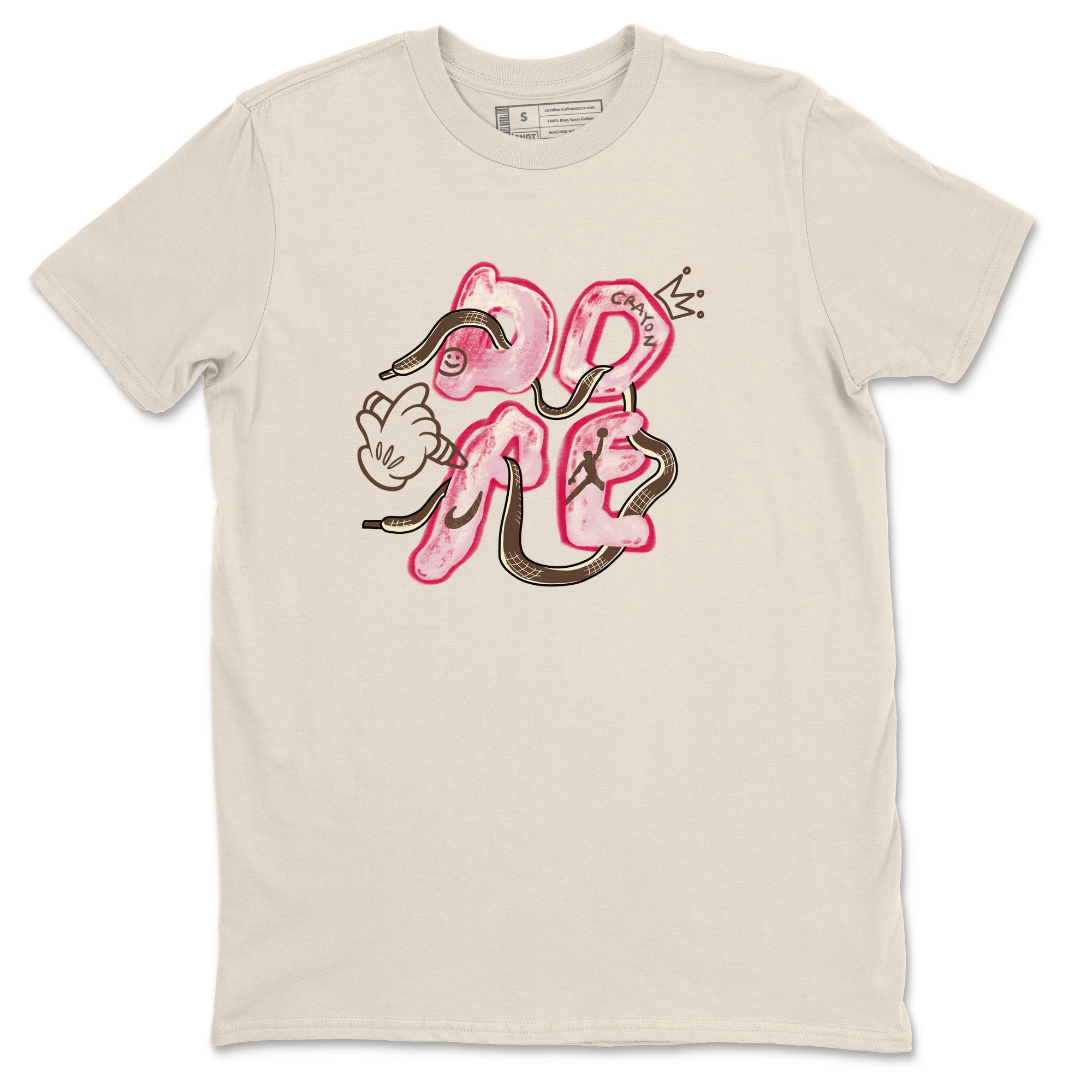 Dope snkmatch Tees - Dunk Cacao Wow And Pink Foam