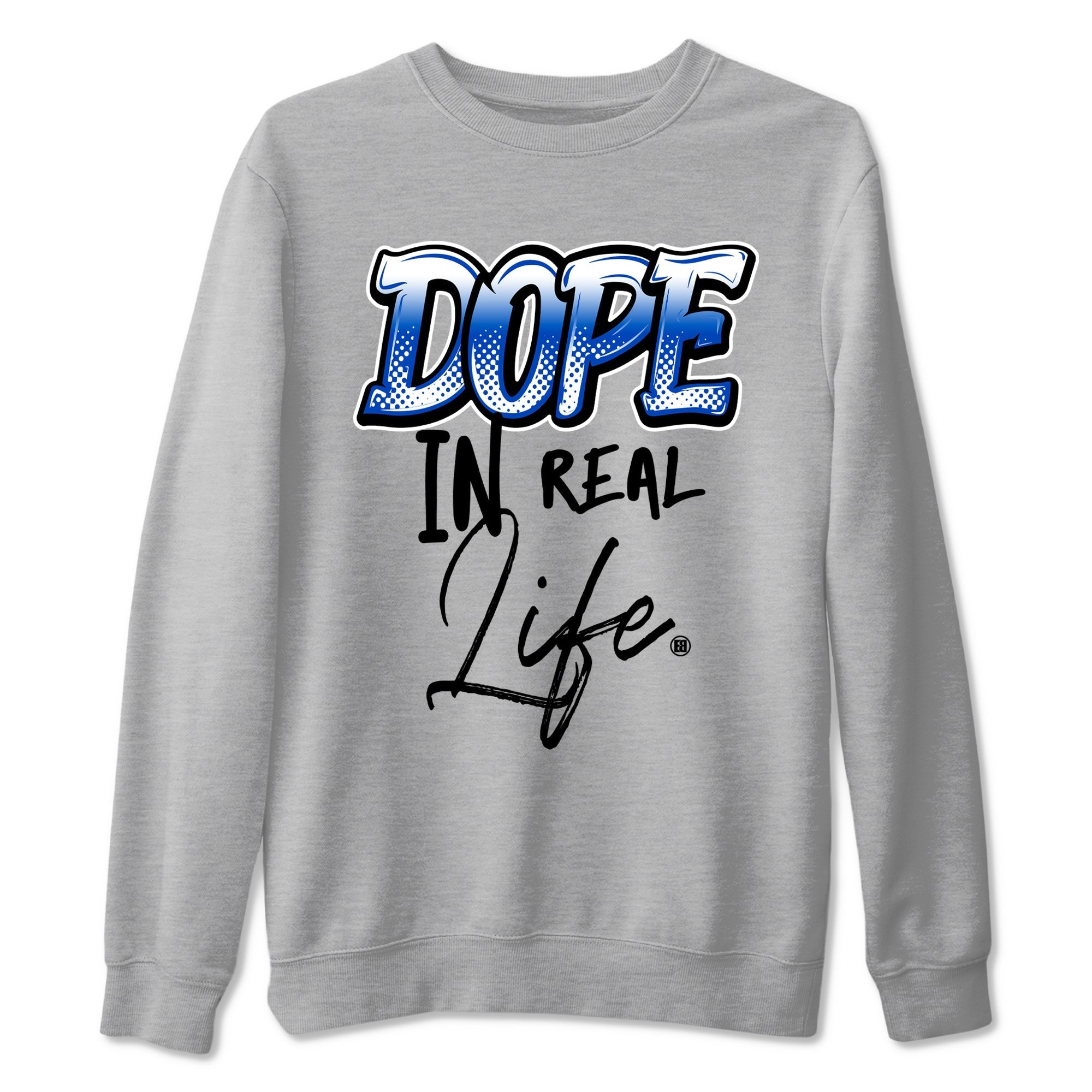 Dope In Real Life snkmatch Tees - Air Jordan 1 Game Royal