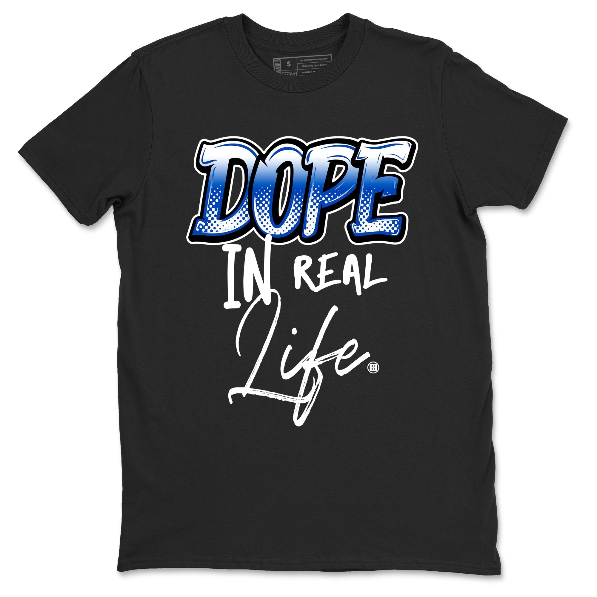 Dope In Real Life snkmatch Tees - Air Jordan 1 Game Royal