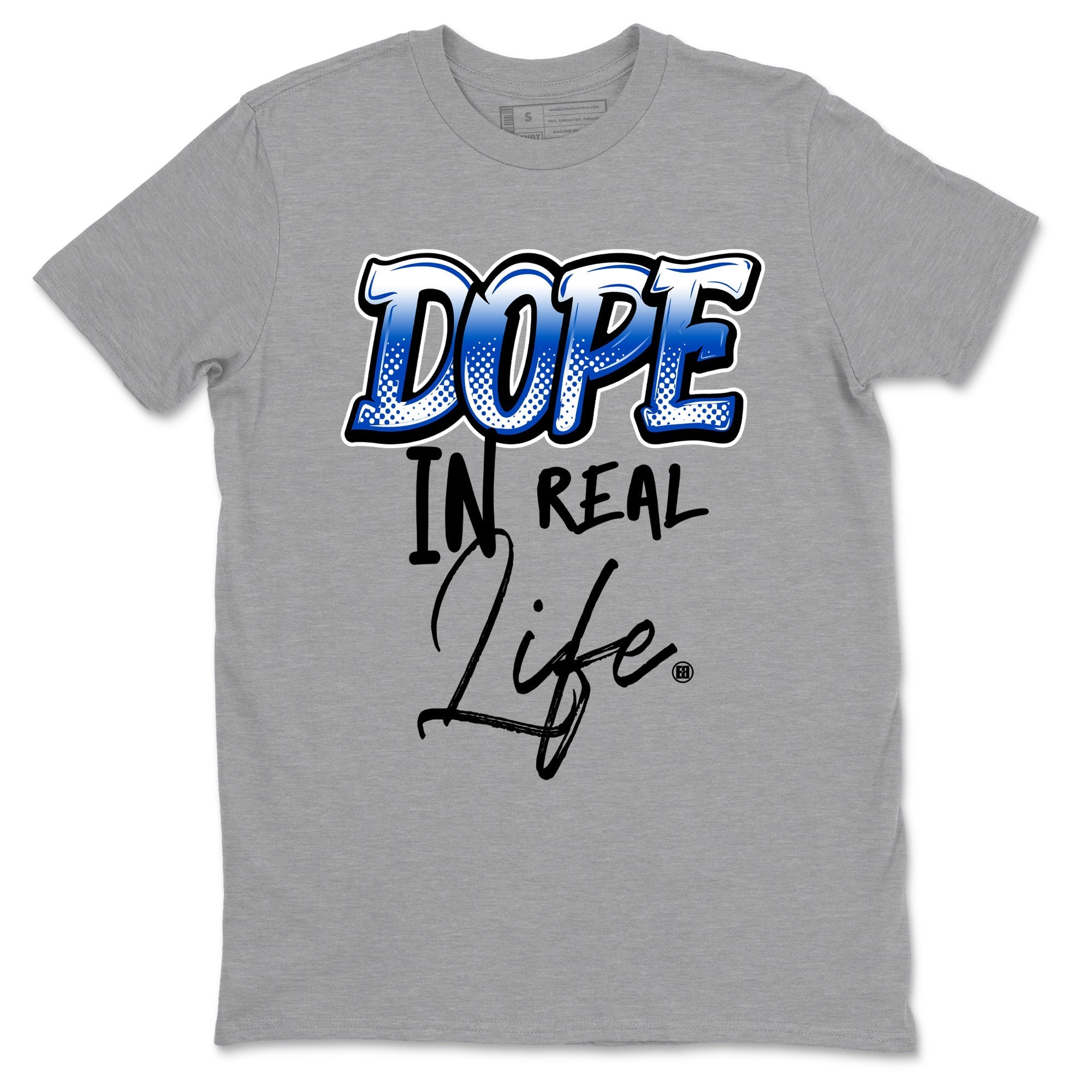 Dope In Real Life snkmatch Tees - Air Jordan 1 Game Royal