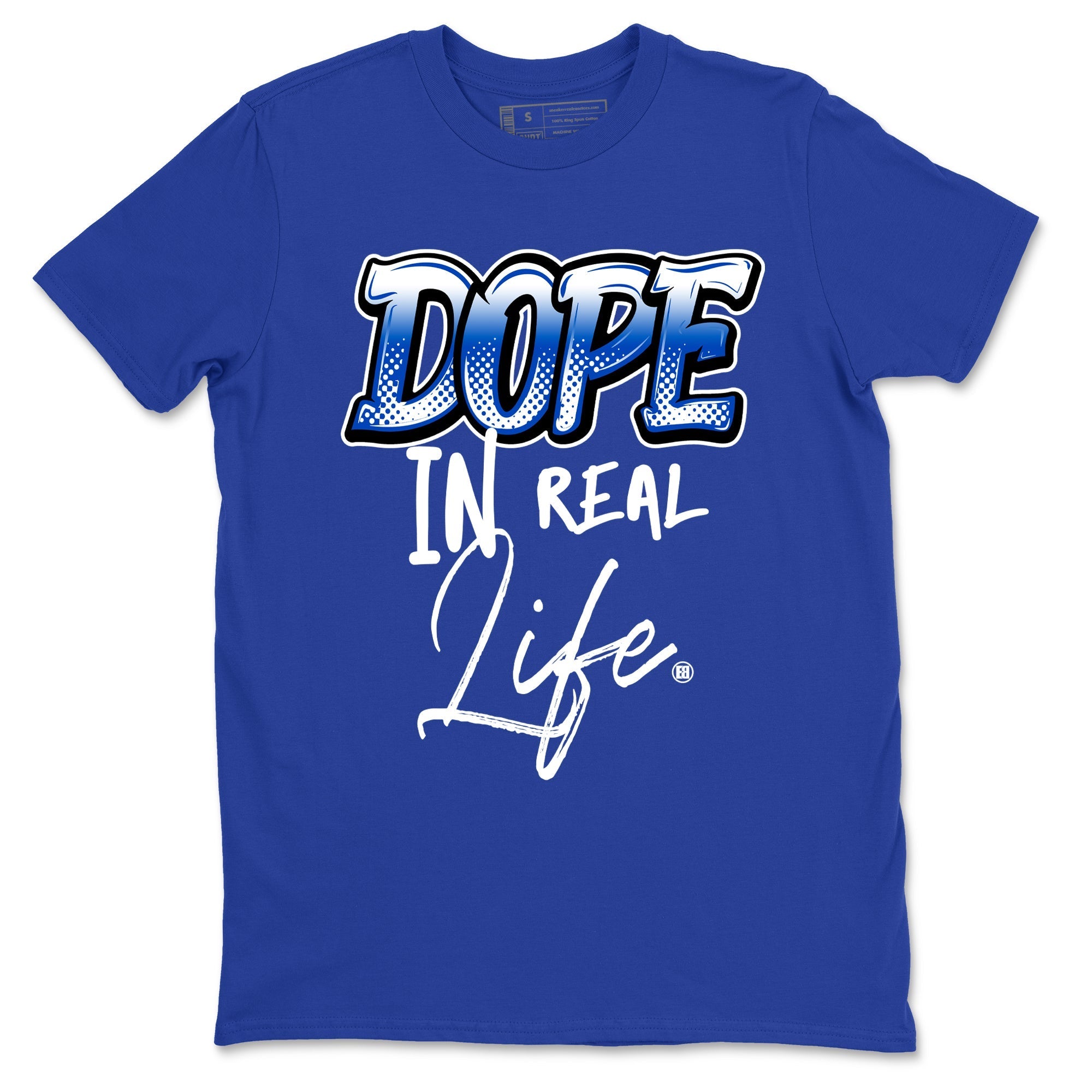 Dope In Real Life snkmatch Tees - Air Jordan 1 Game Royal