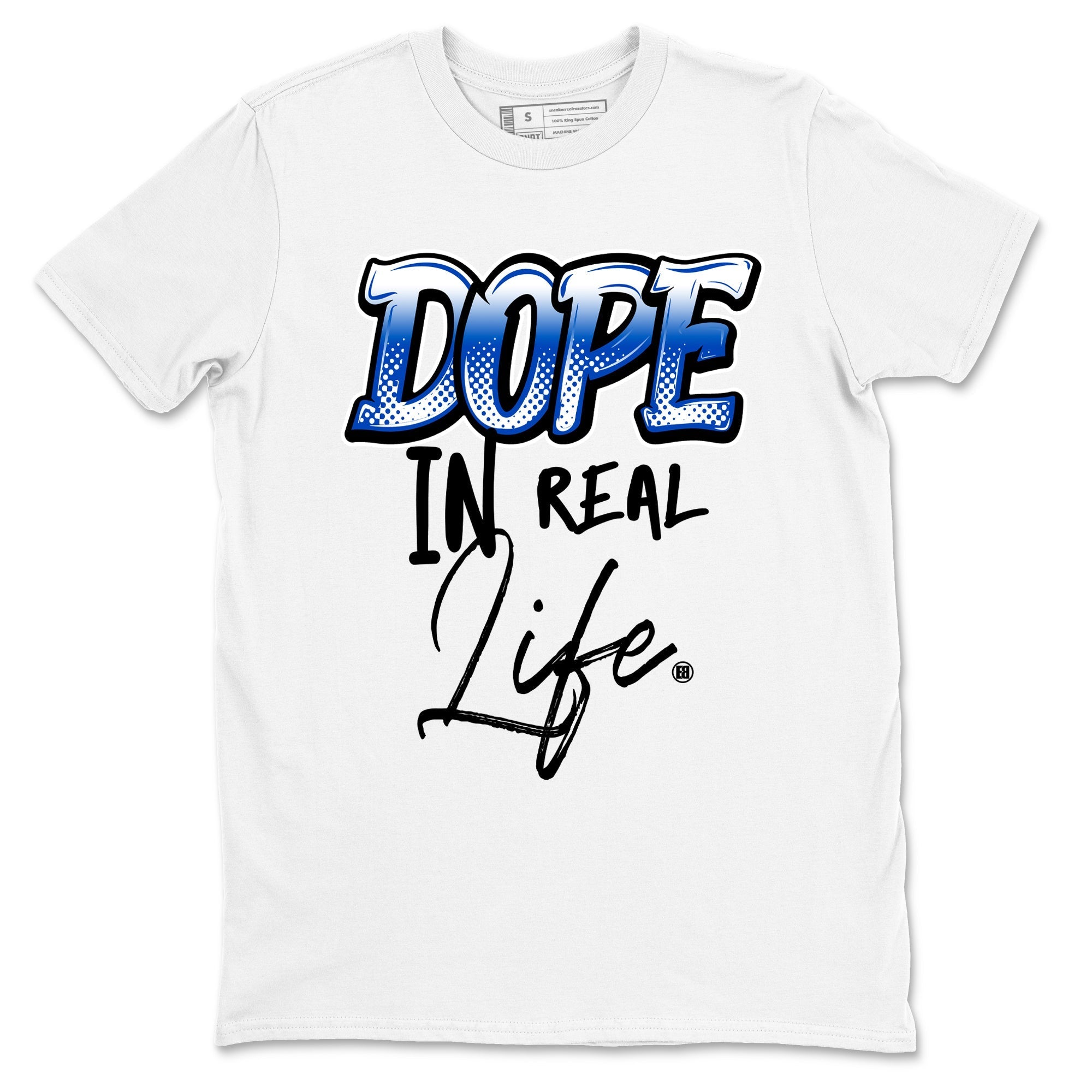 Dope In Real Life snkmatch Tees - Air Jordan 1 Game Royal