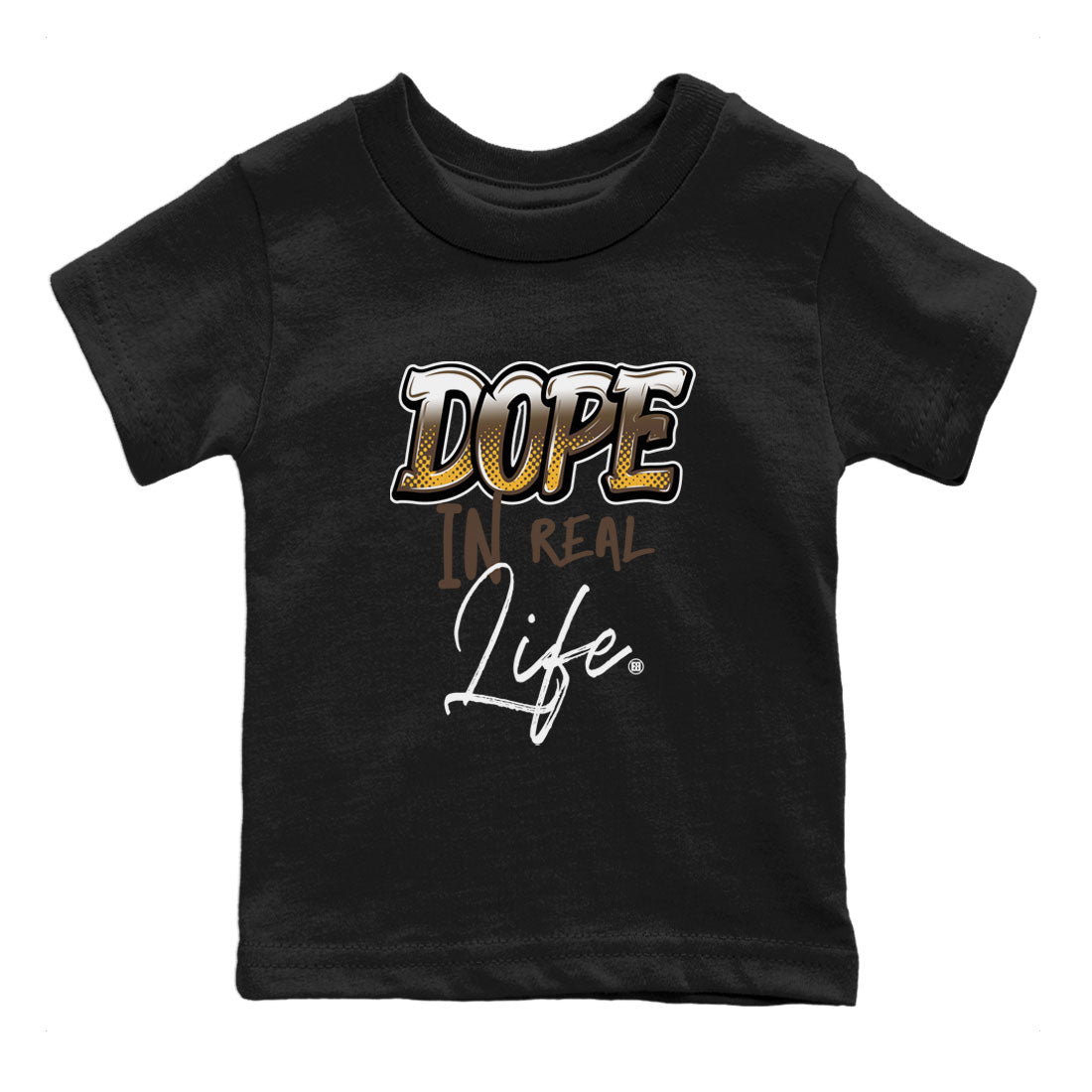 Dope In Real Life snkmatch Tee Kids - Air Jordan 1 Palomino