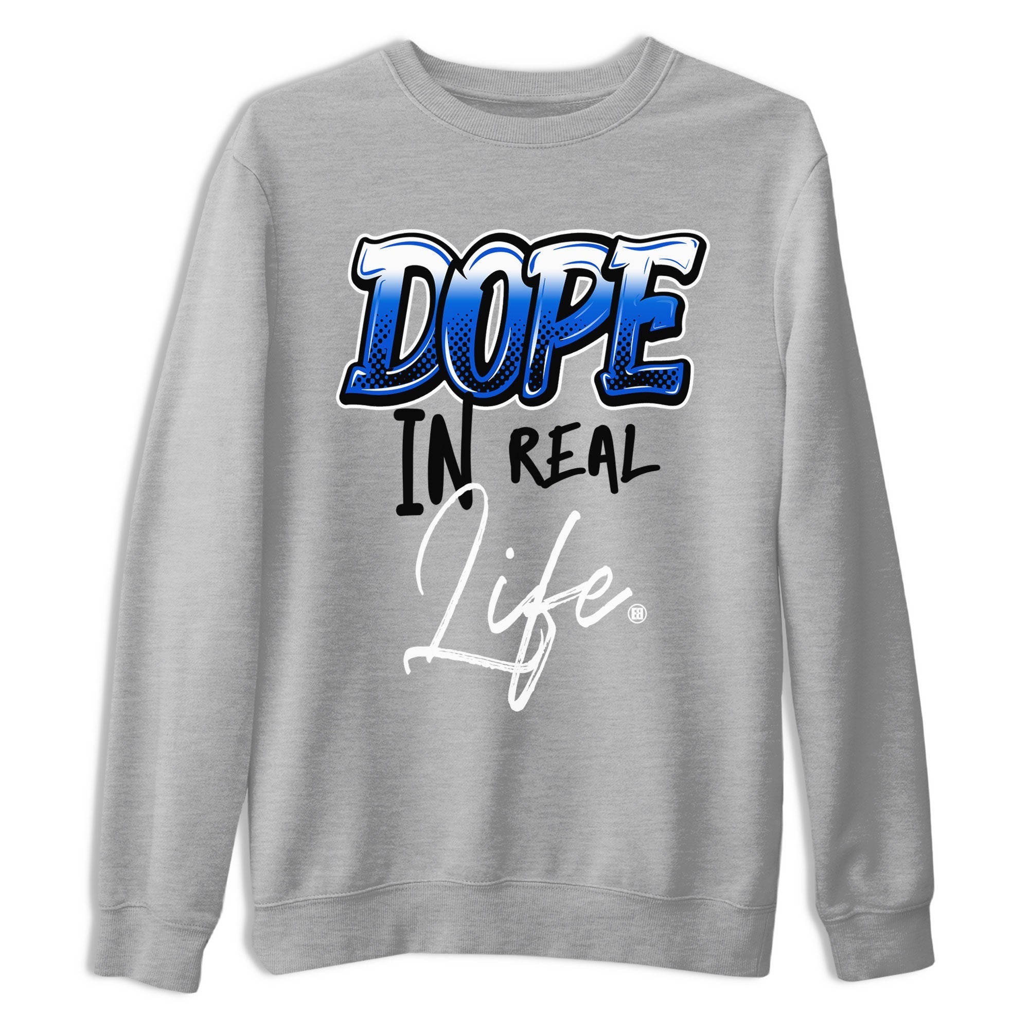 Dope In Real Life snkmatch Tee - Air Jordan 1 Royal Reimagined