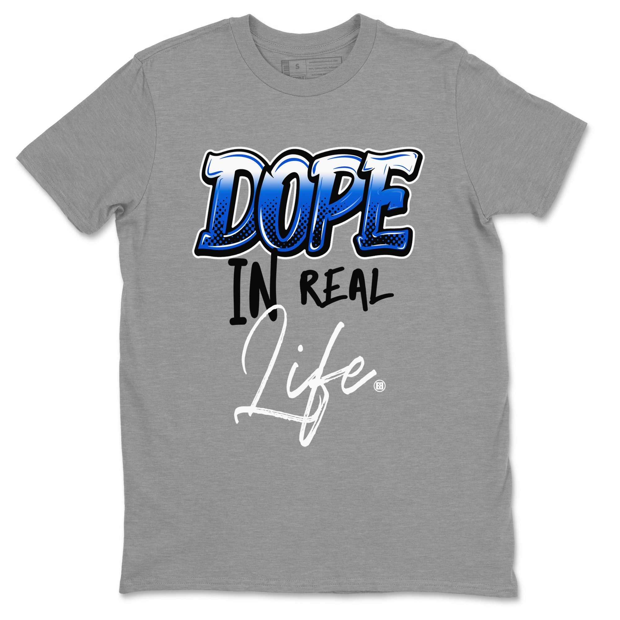 Dope In Real Life snkmatch Tee - Air Jordan 1 Royal Reimagined