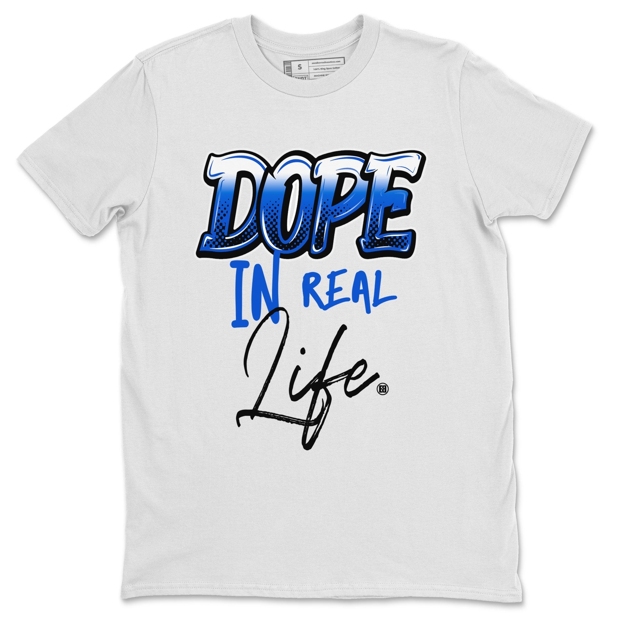 Dope In Real Life snkmatch Tee - Air Jordan 1 Royal Reimagined