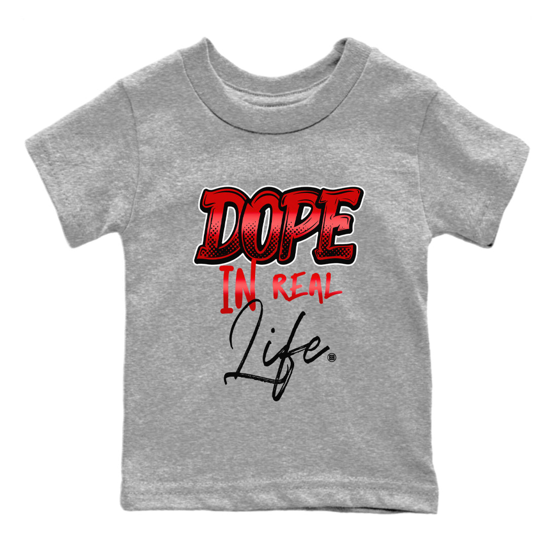 Dope In Real Life Kids Tops - Air Jordan 1 Satin Bred