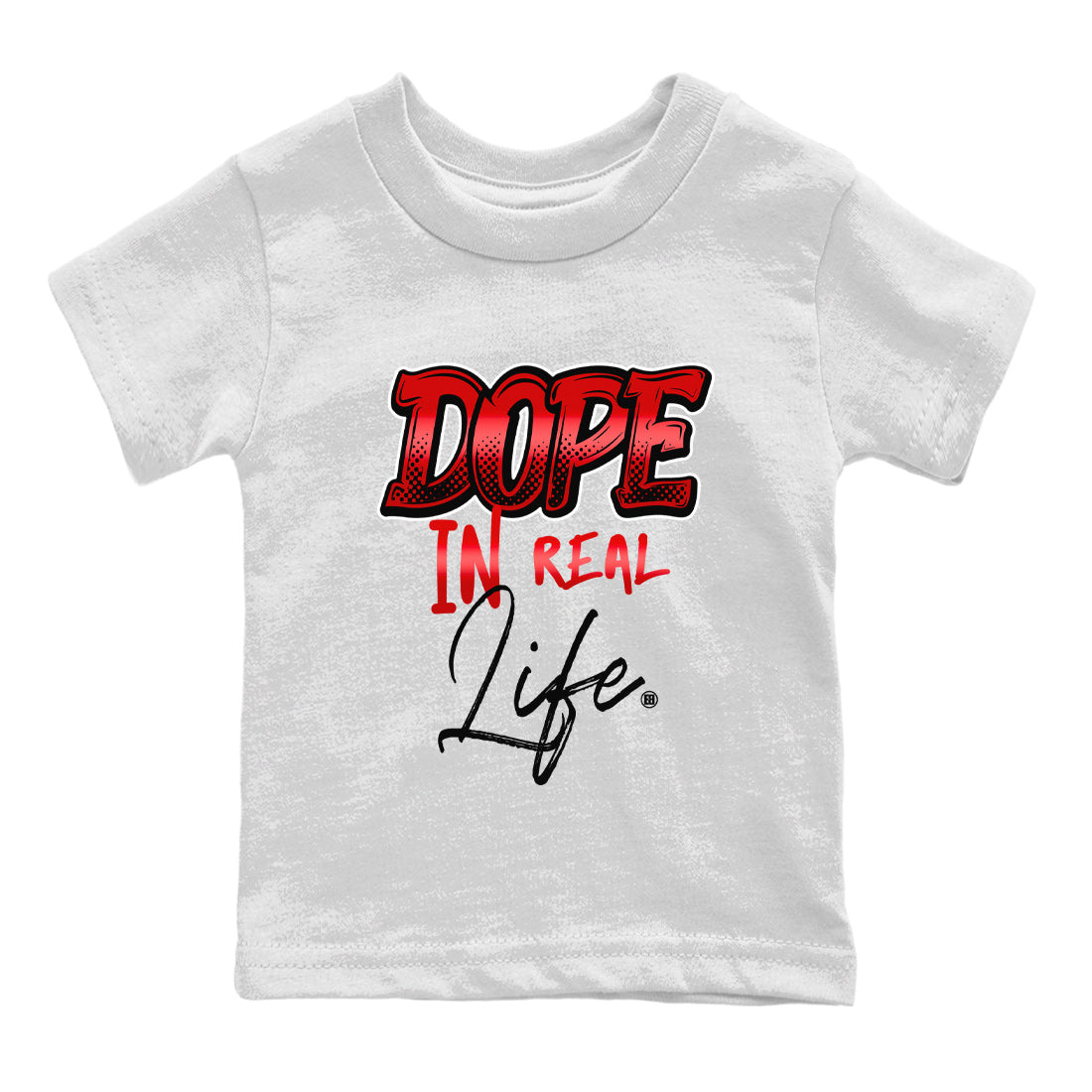 Dope In Real Life Kids Tops - Air Jordan 1 Satin Bred