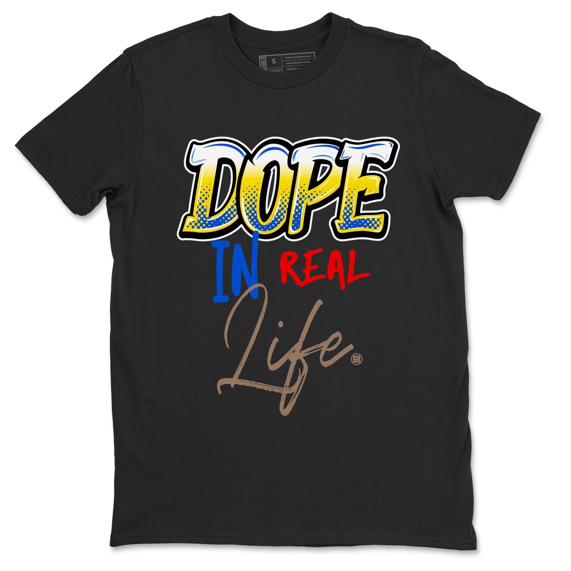 Dope In Real Life snkmatch Tees - Air Jordan 1 Travis Scott Canary