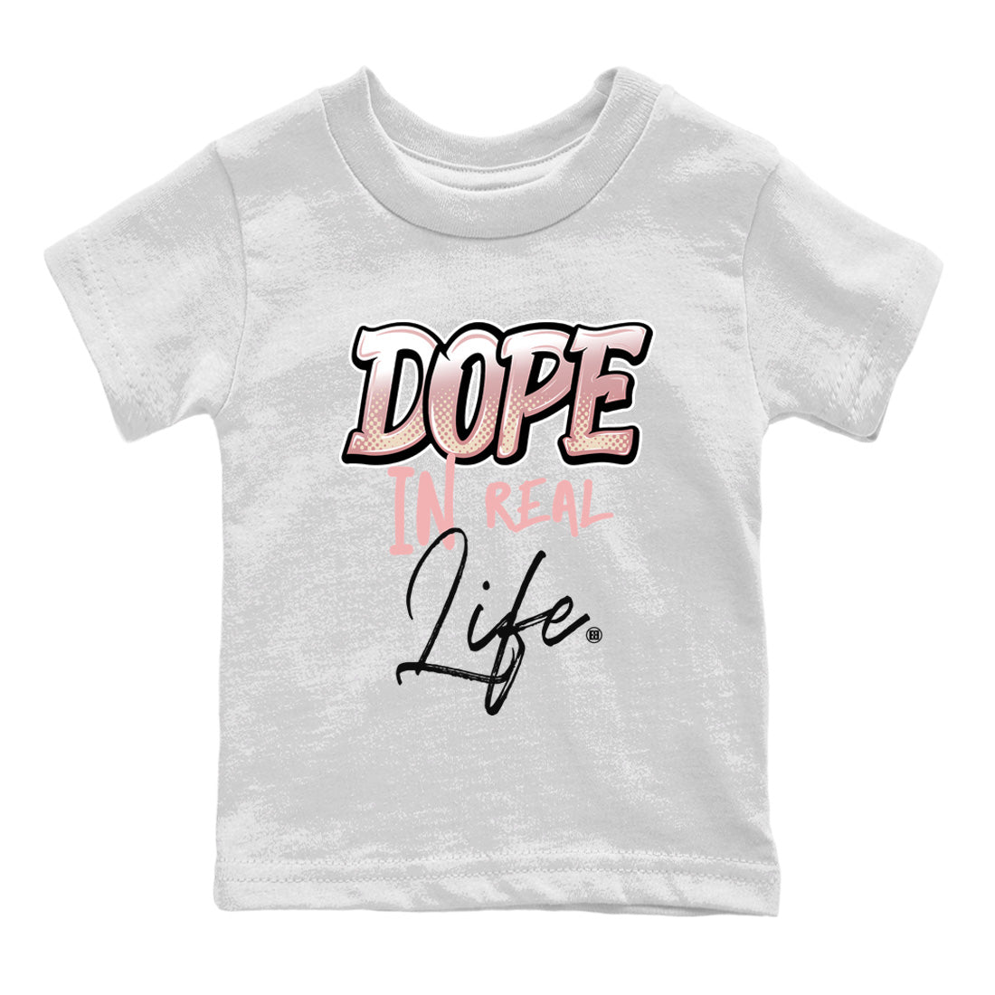 Dope In Real Life Kids Tops - Air Jordan 1 Washed Pink