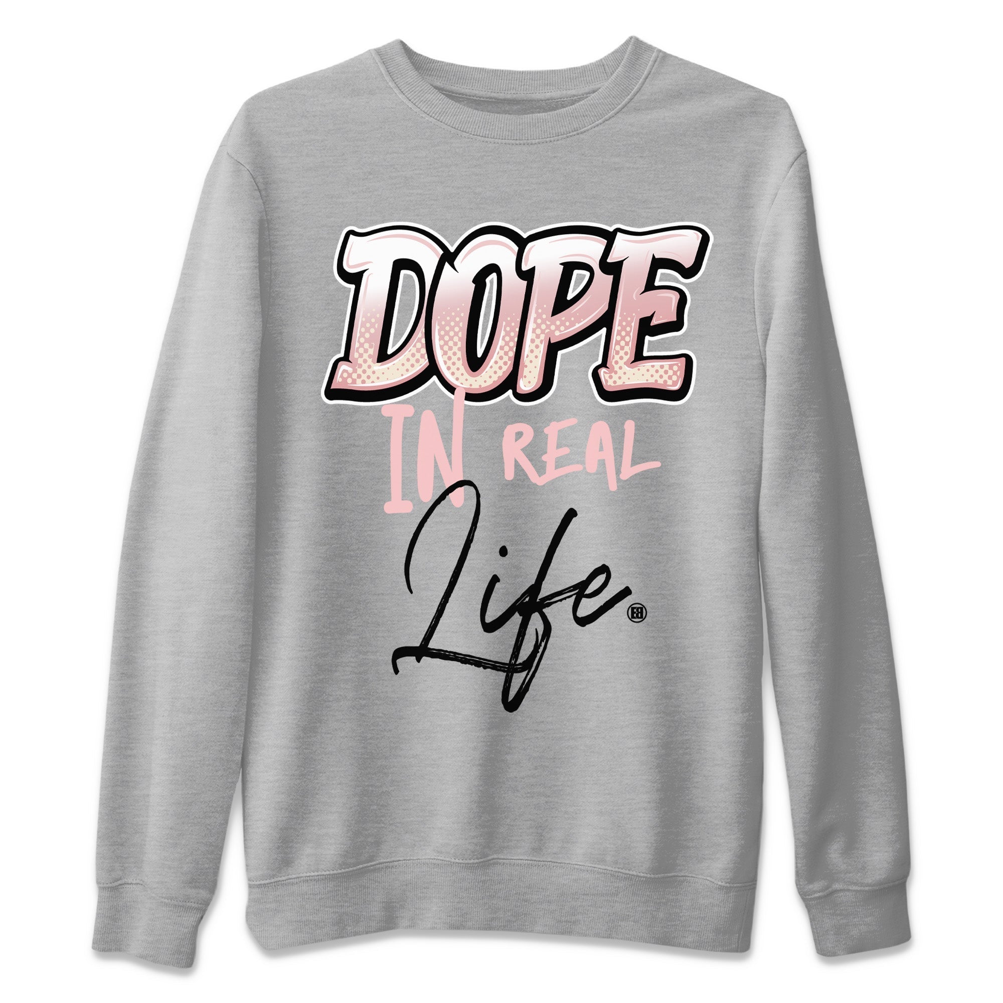 Dope In Real Life Unisex Tops - Air Jordan 1 Washed Pink