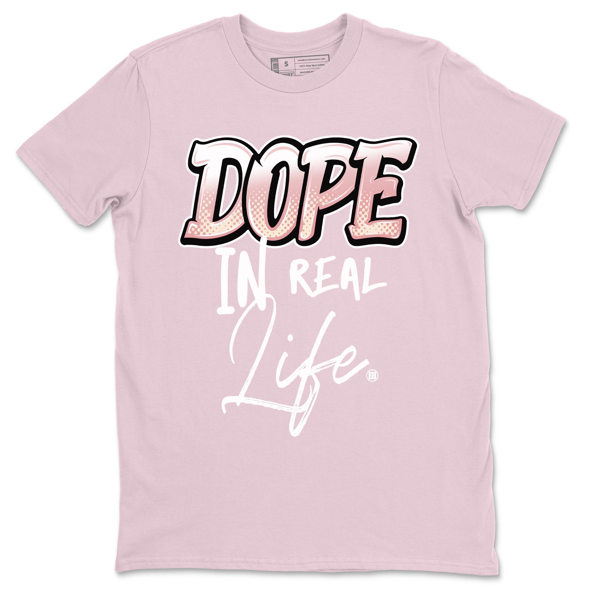 Dope In Real Life Unisex Tops - Air Jordan 1 Washed Pink
