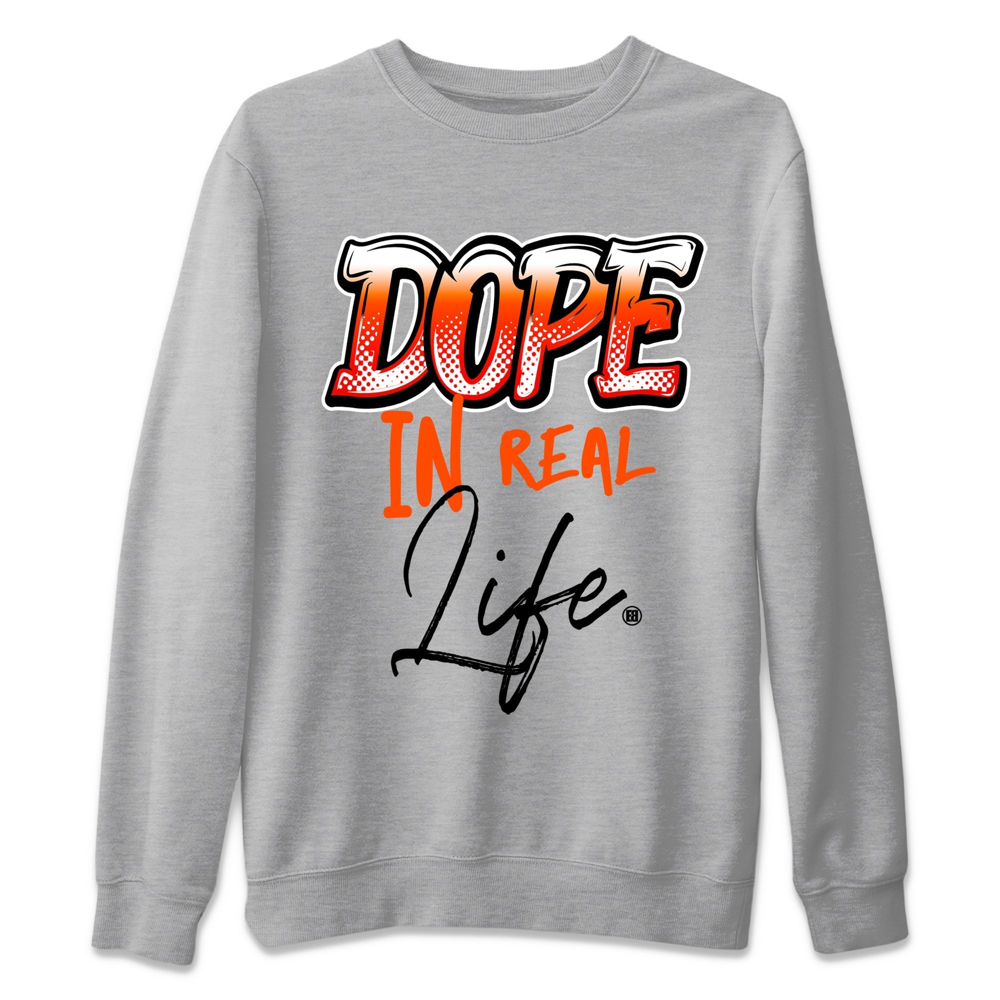 Dope In Real Life Unisex Tops - Air Jordan 12 Brilliant Orange