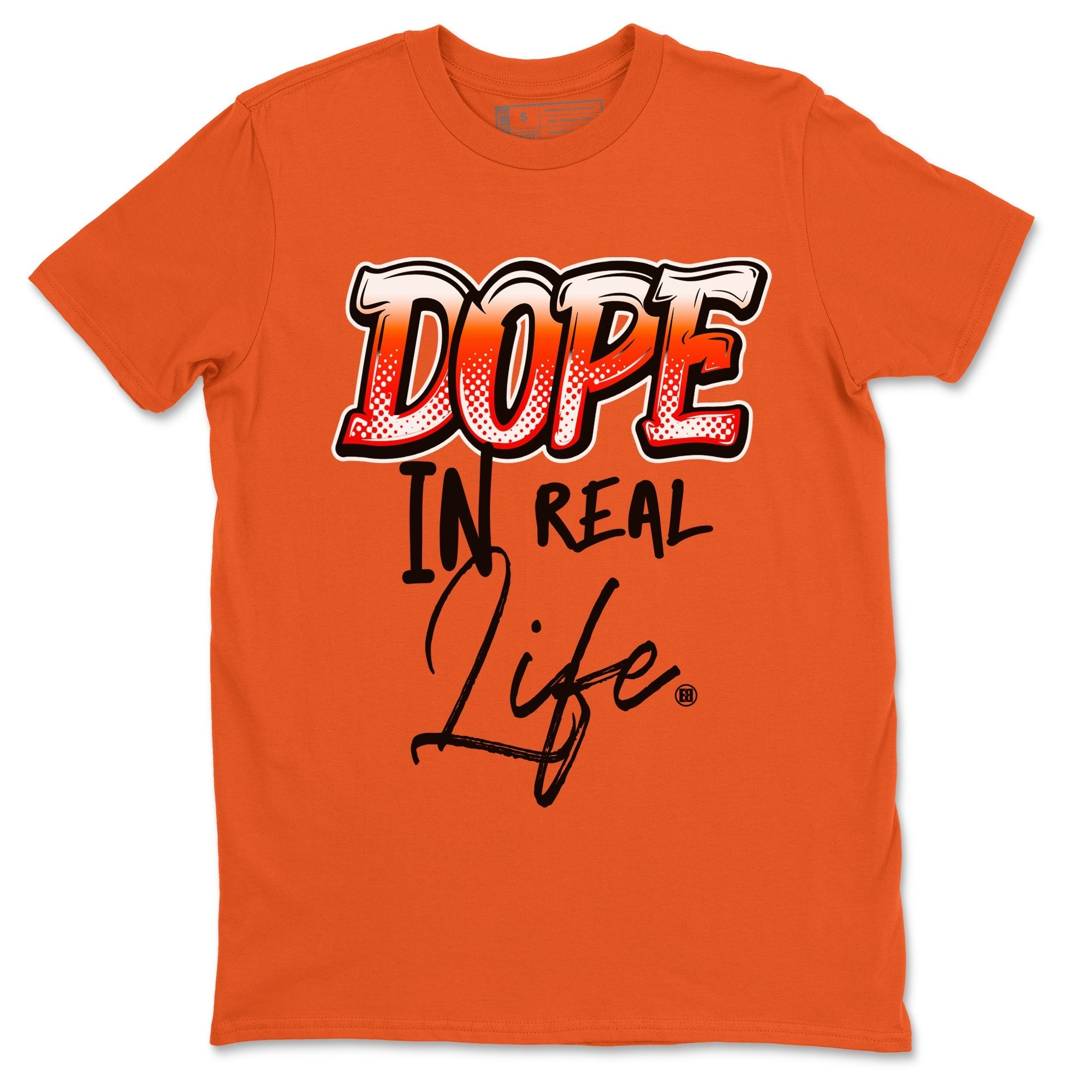 Dope In Real Life Unisex Tops - Air Jordan 12 Brilliant Orange