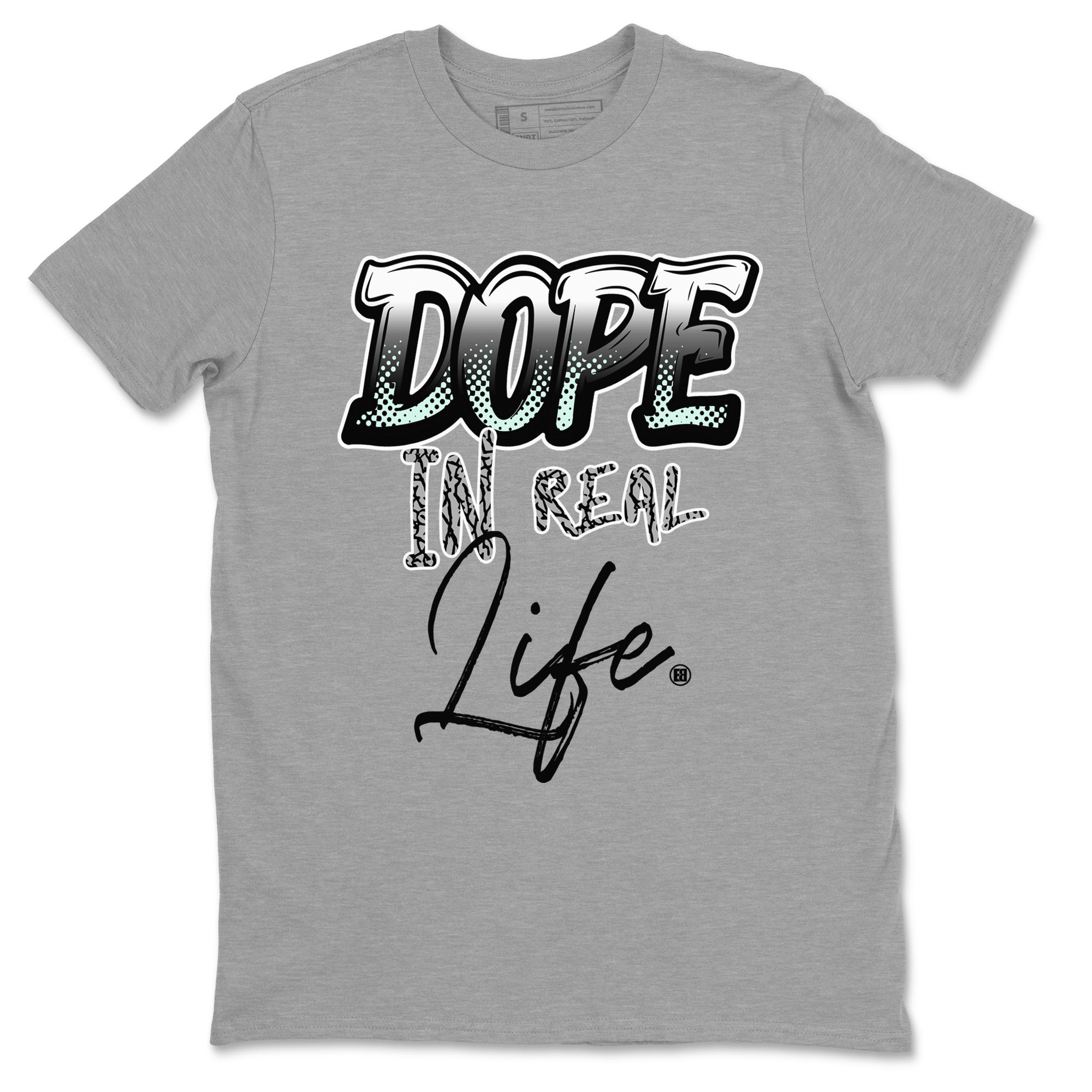 Dope In Real Life snkmatch Tees - Air Jordan 3 Green Glow