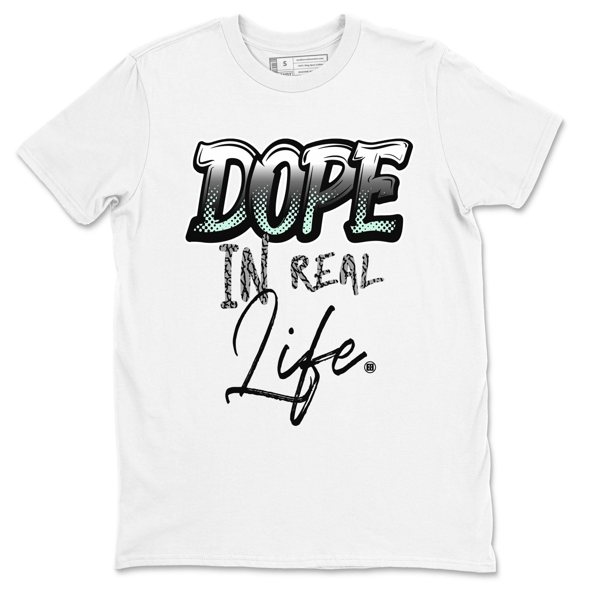 Dope In Real Life snkmatch Tees - Air Jordan 3 Green Glow