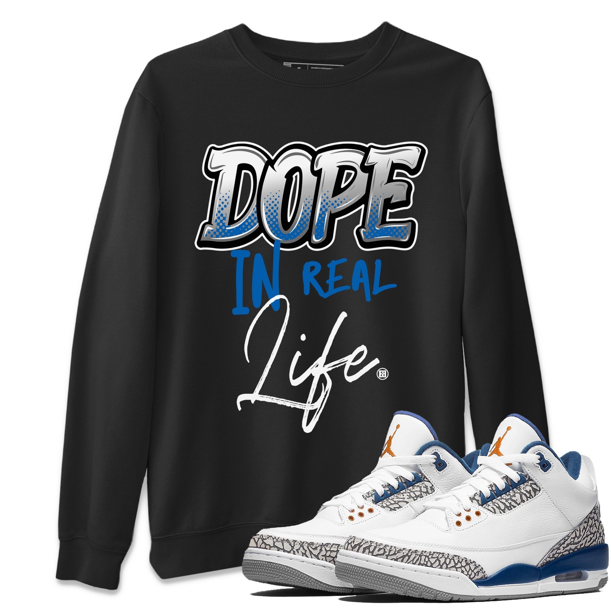 Dope In Real Life Unisex Tops - Air Jordan 3 Wizards