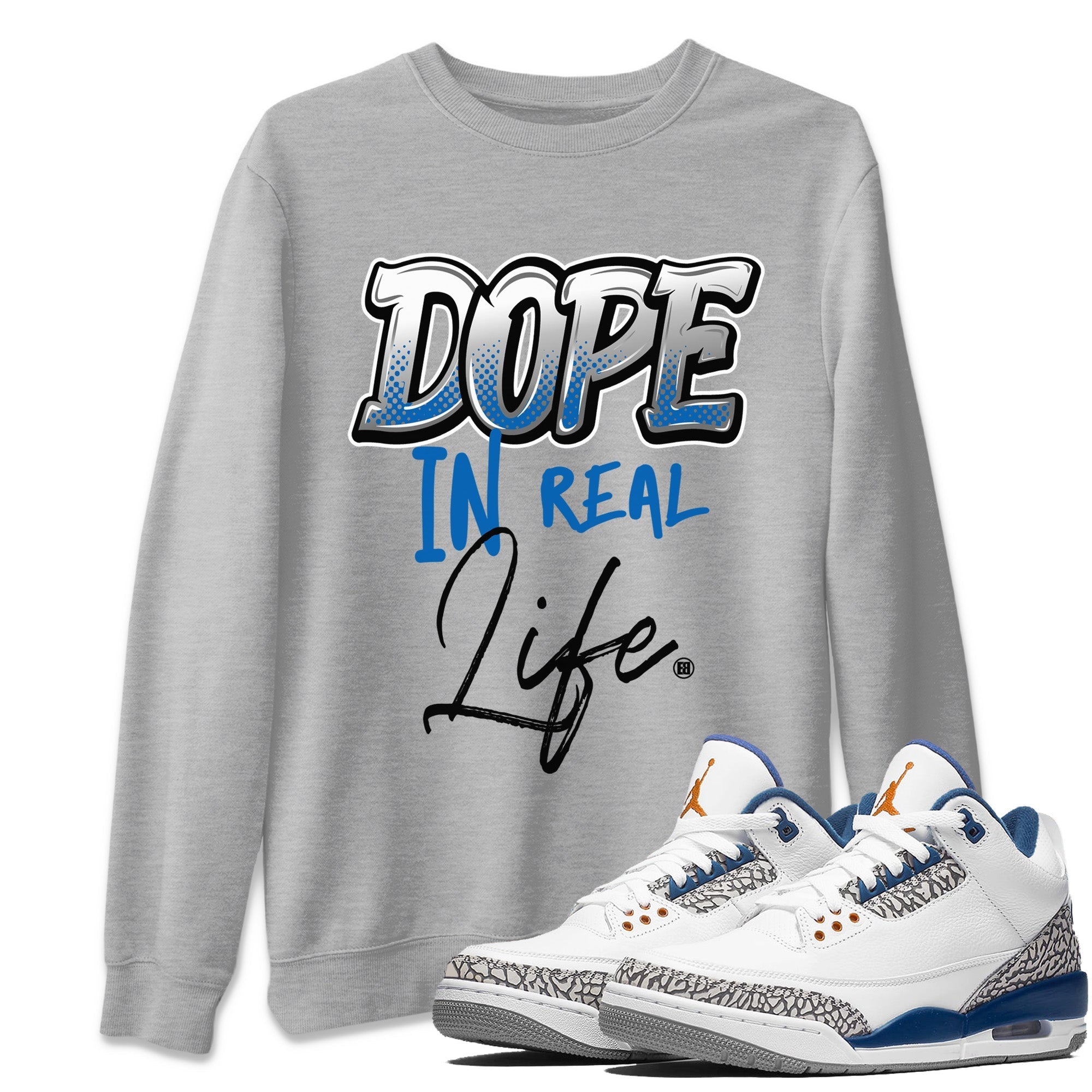 Dope In Real Life Unisex Tops - Air Jordan 3 Wizards