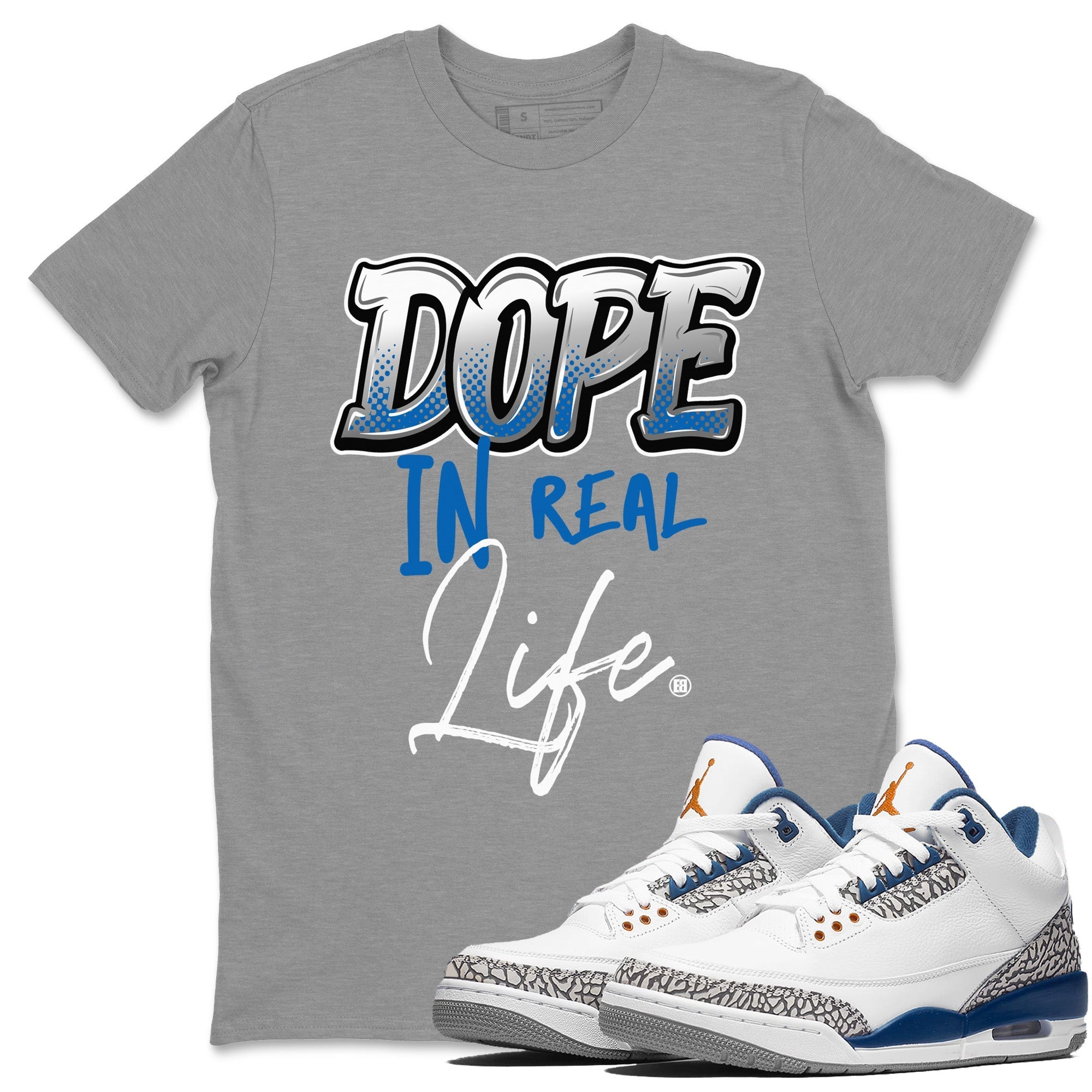 Dope In Real Life Unisex Tops - Air Jordan 3 Wizards