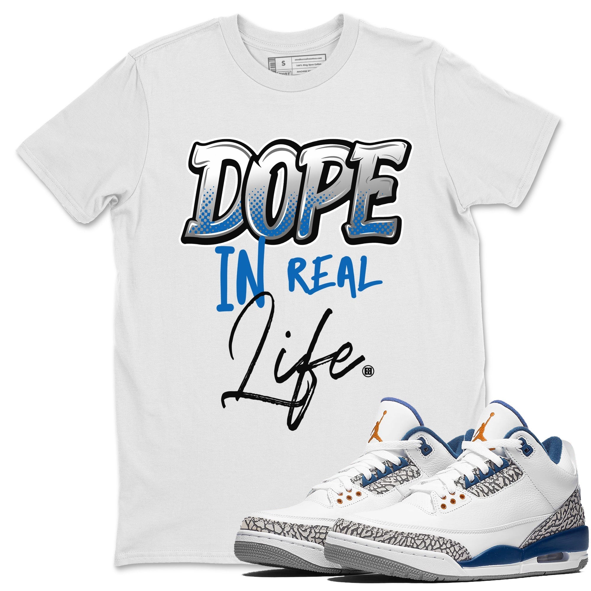 Dope In Real Life Unisex Tops - Air Jordan 3 Wizards