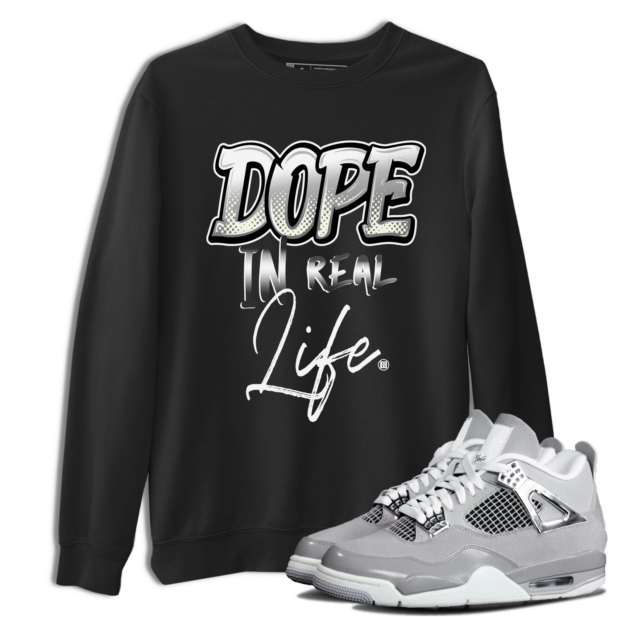 Dope In Real Life snkmatch Tee - Air Jordan 4 Frozen Moments
