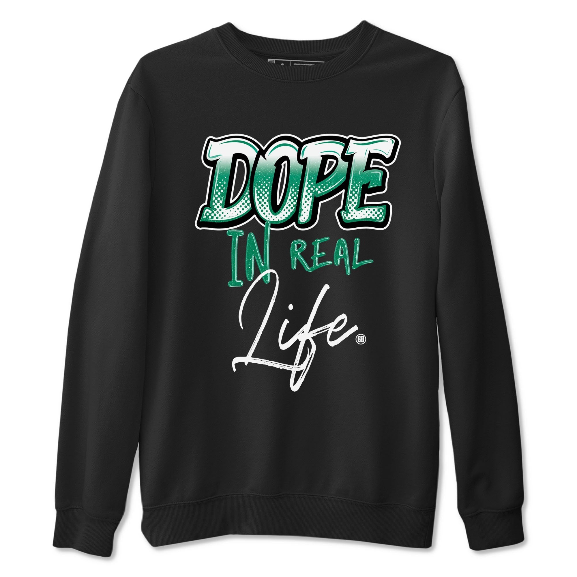 Dope In Real Life snkmatch Tees - Air Jordan 4 Oxidized Green