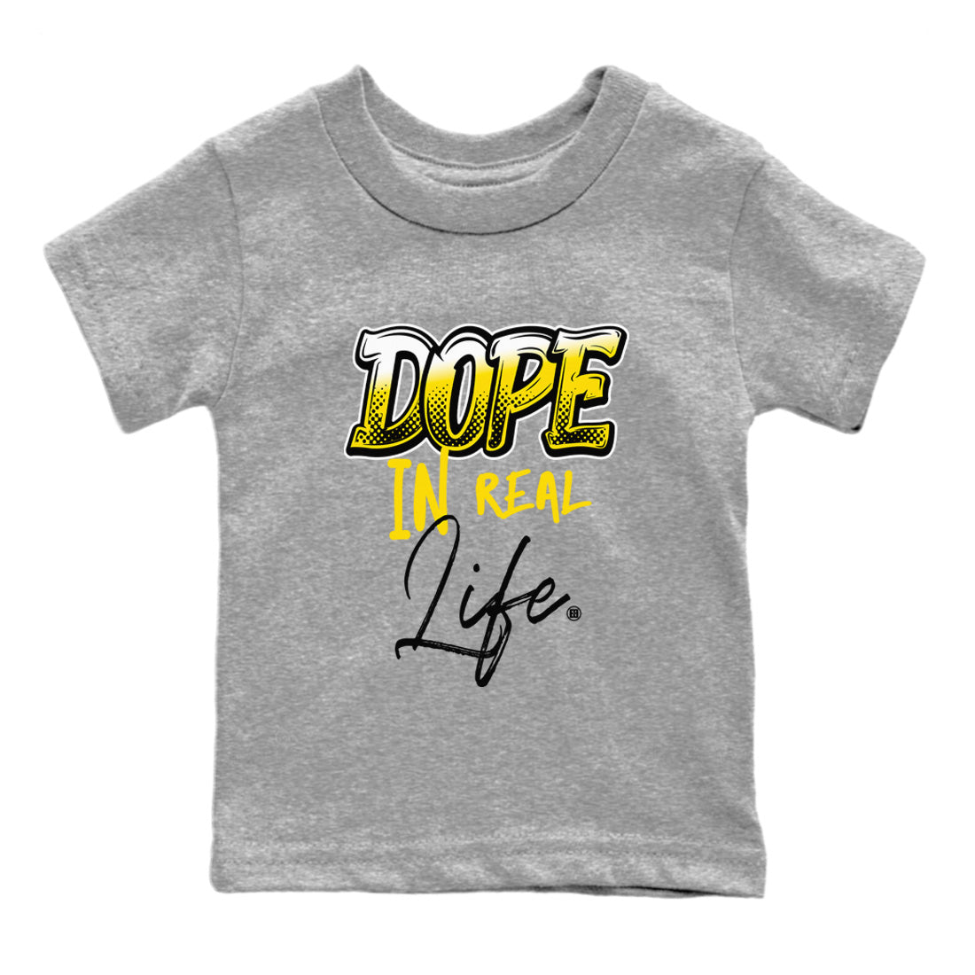 Dope In Real Life Kids Tops - Air Jordan 4 Thunder