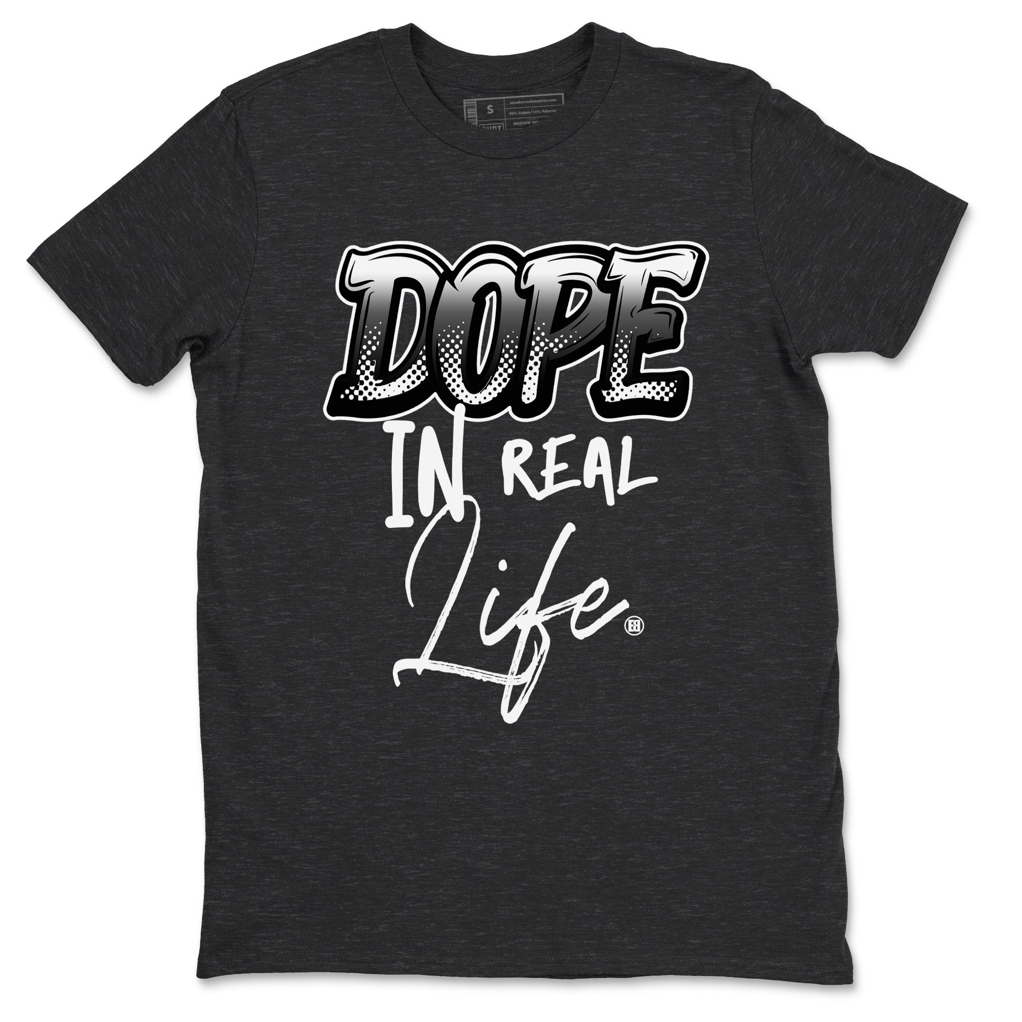 Dope In Real Life snkmatch Tees - Air Jordan 4 White Thunder