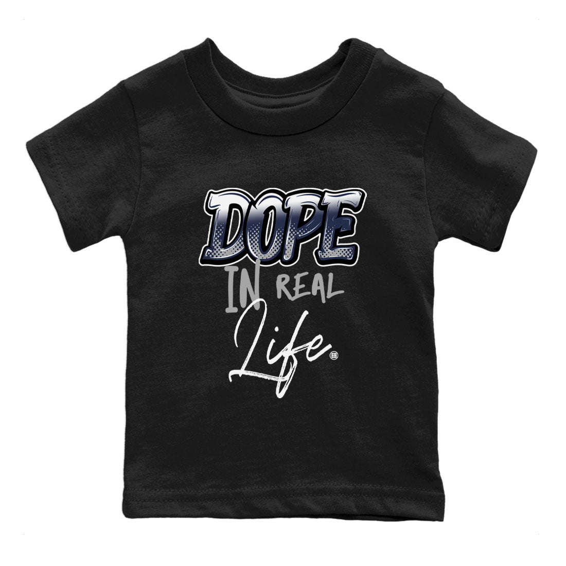 Dope In Real Life snkmatch Tee Kids - Air Jordan 5 Georgetown
