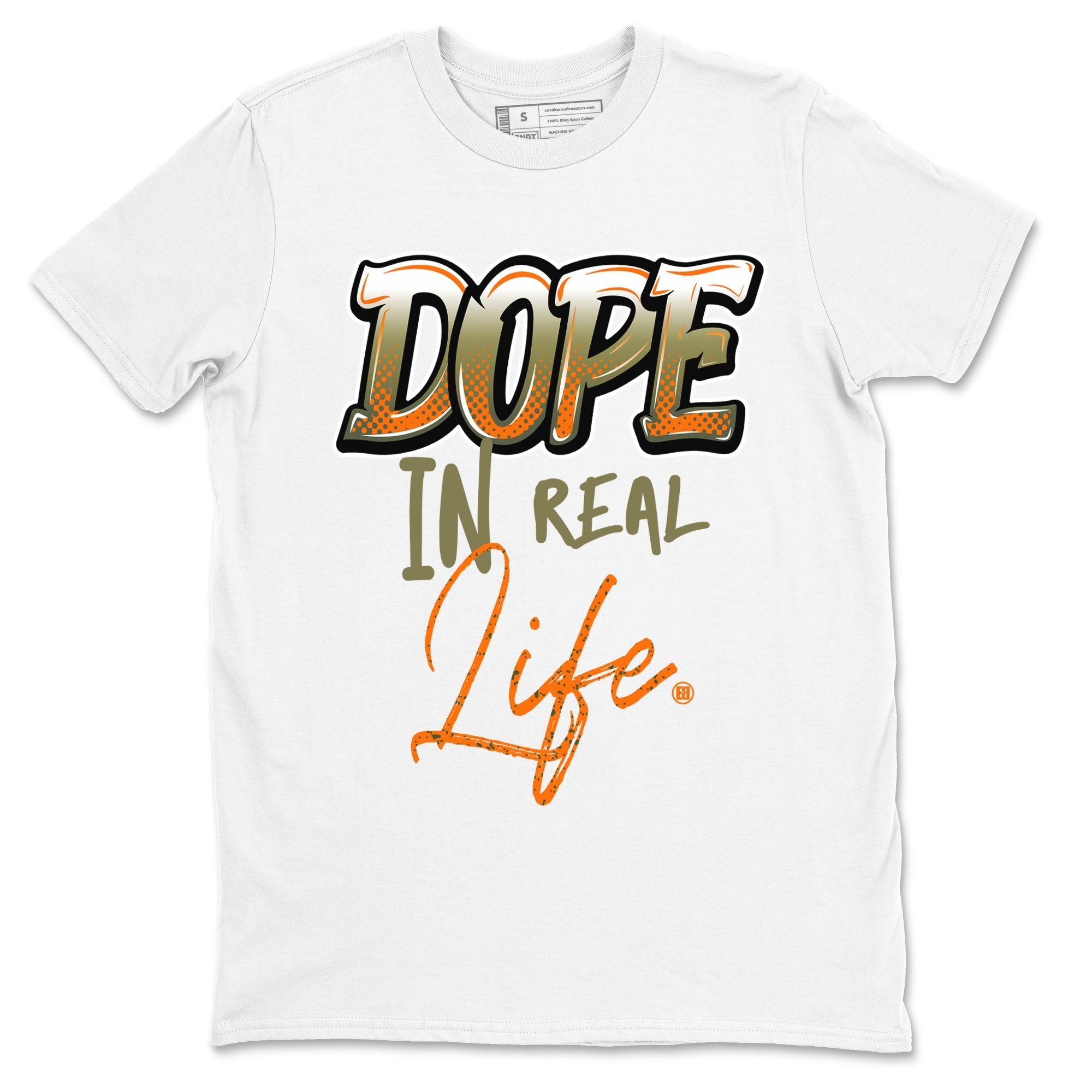 Dope In Real Life snkmatch Tees - Air Jordan 5 Olive