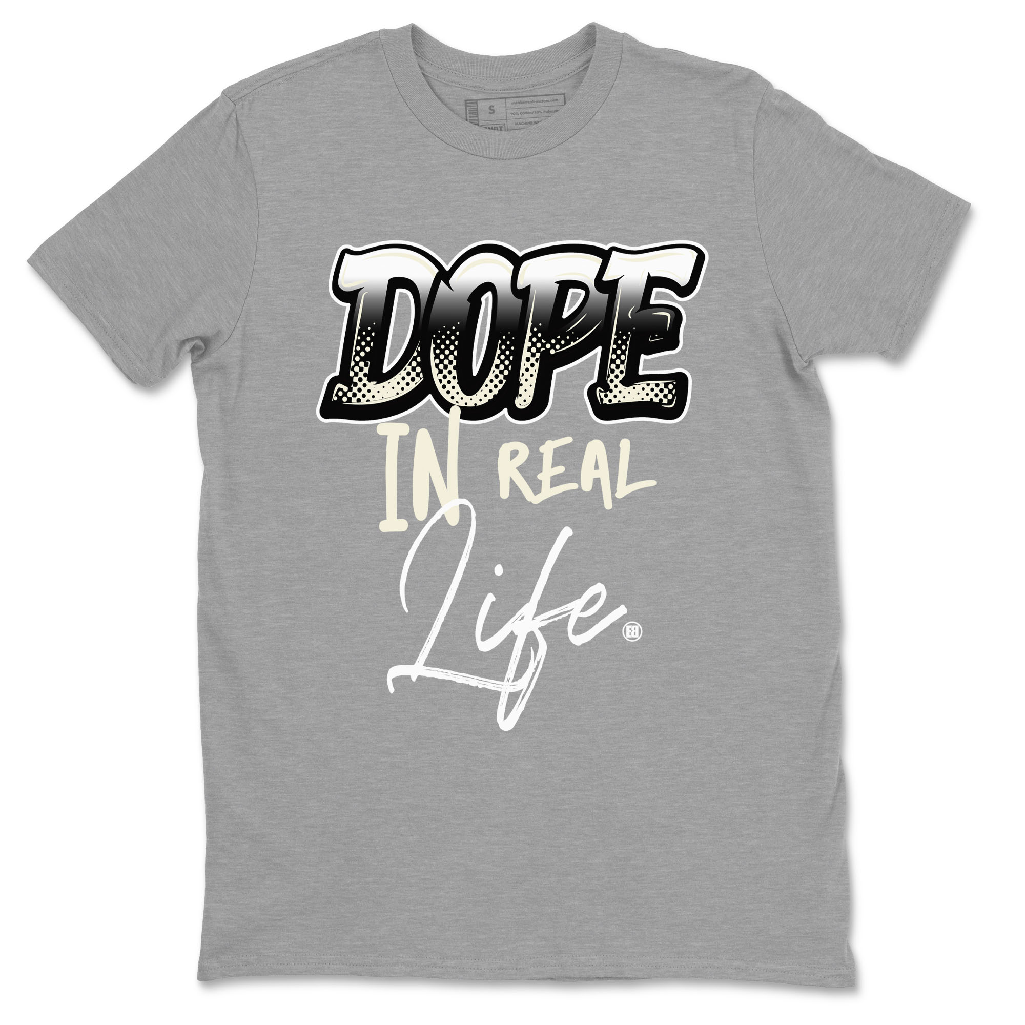 Dope In Real Life snkmatch Tees - Air Jordan 5 Sail