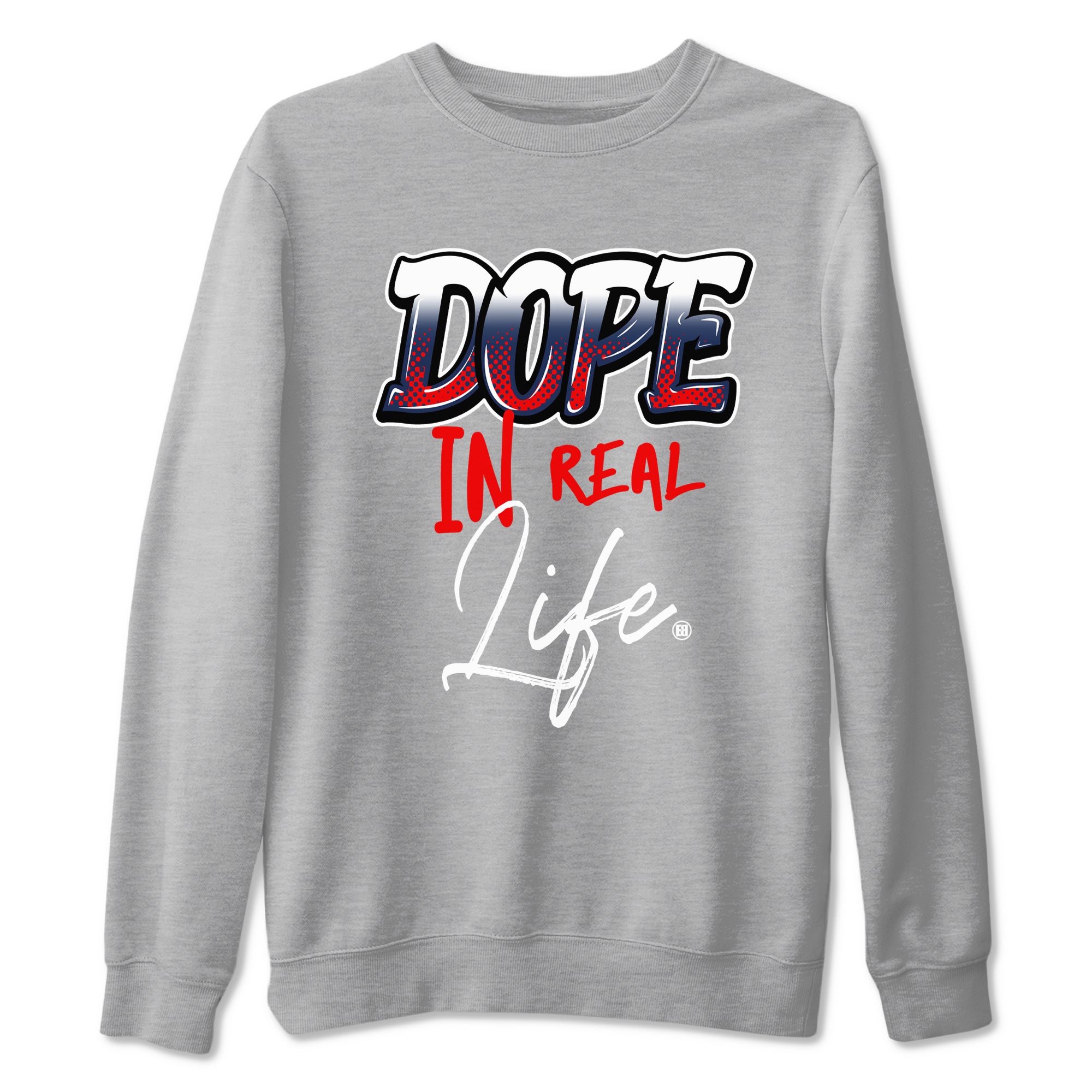 Dope In Real Life snkmatch Tees - Air Jordan 6 White And Midnight Navy