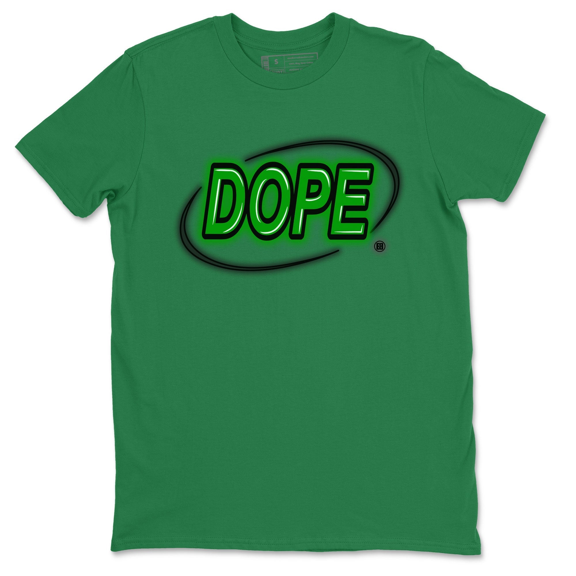 Dope Neon Sign snkmatch Tee - Air Jordan 5 Lucky Green