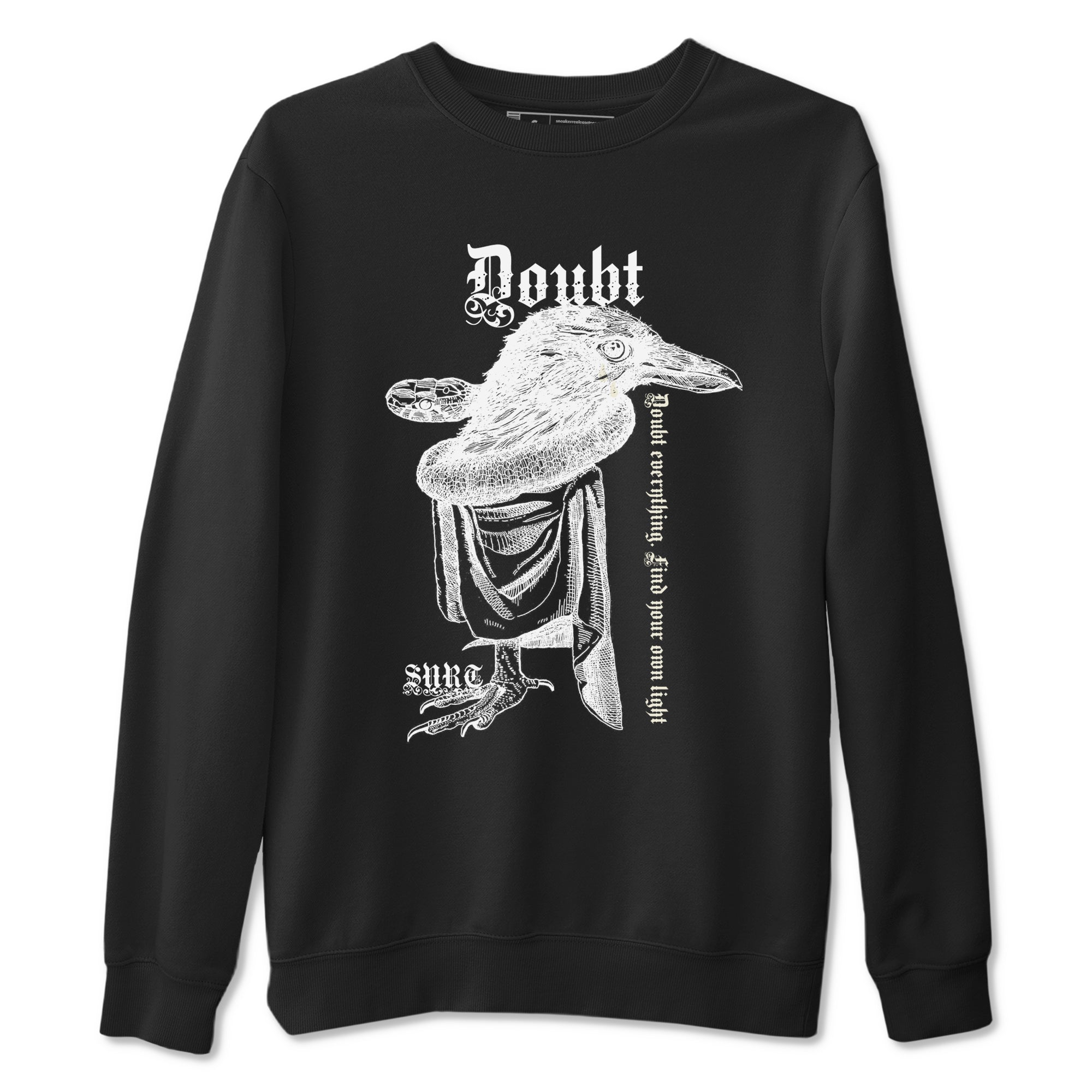 Doubt Everything snkmatch Tees - Air Jordan 5 Sail