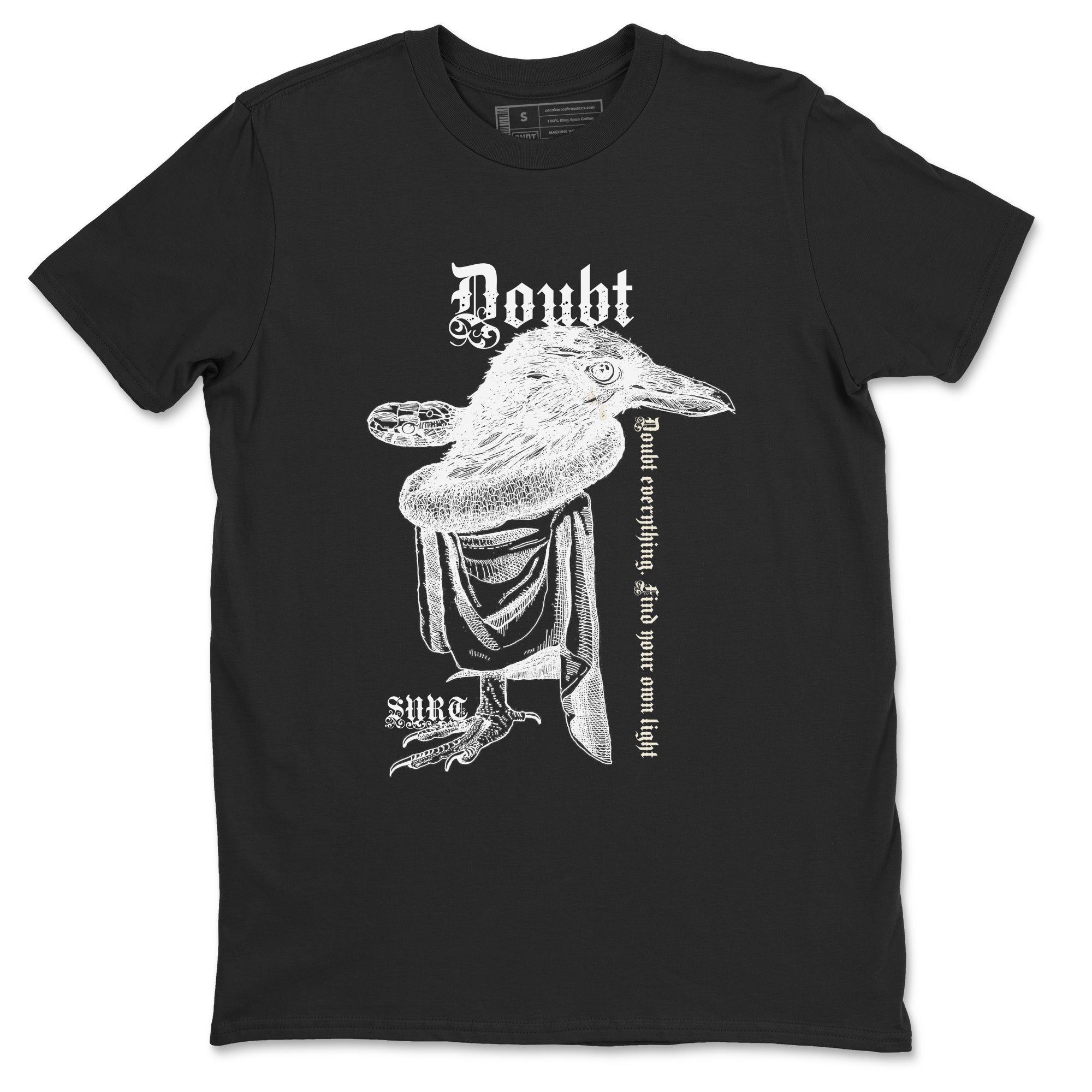 Doubt Everything snkmatch Tees - Air Jordan 5 Sail