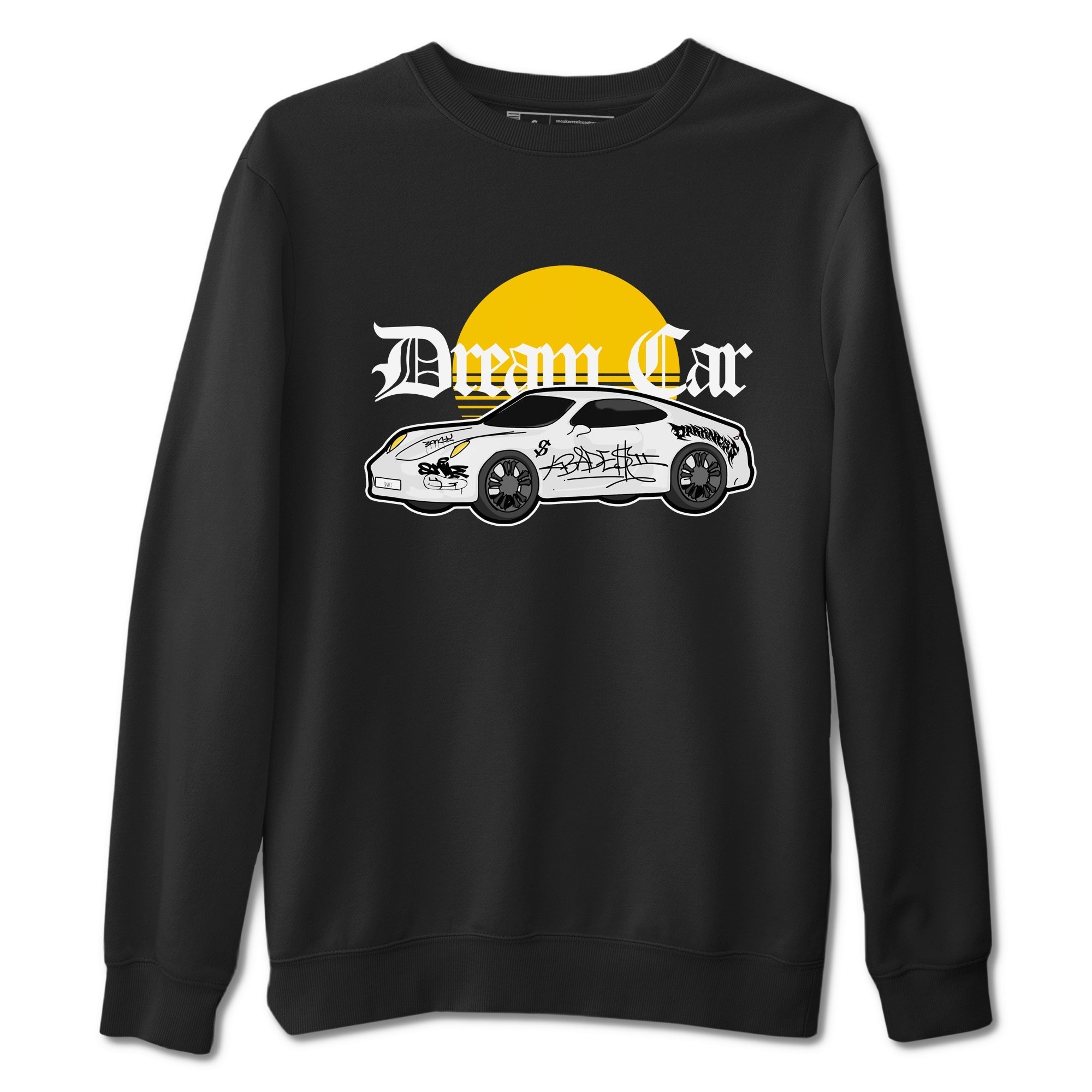 Dream Car snkmatch Tees - Air Jordan 1 Yellow Ochre