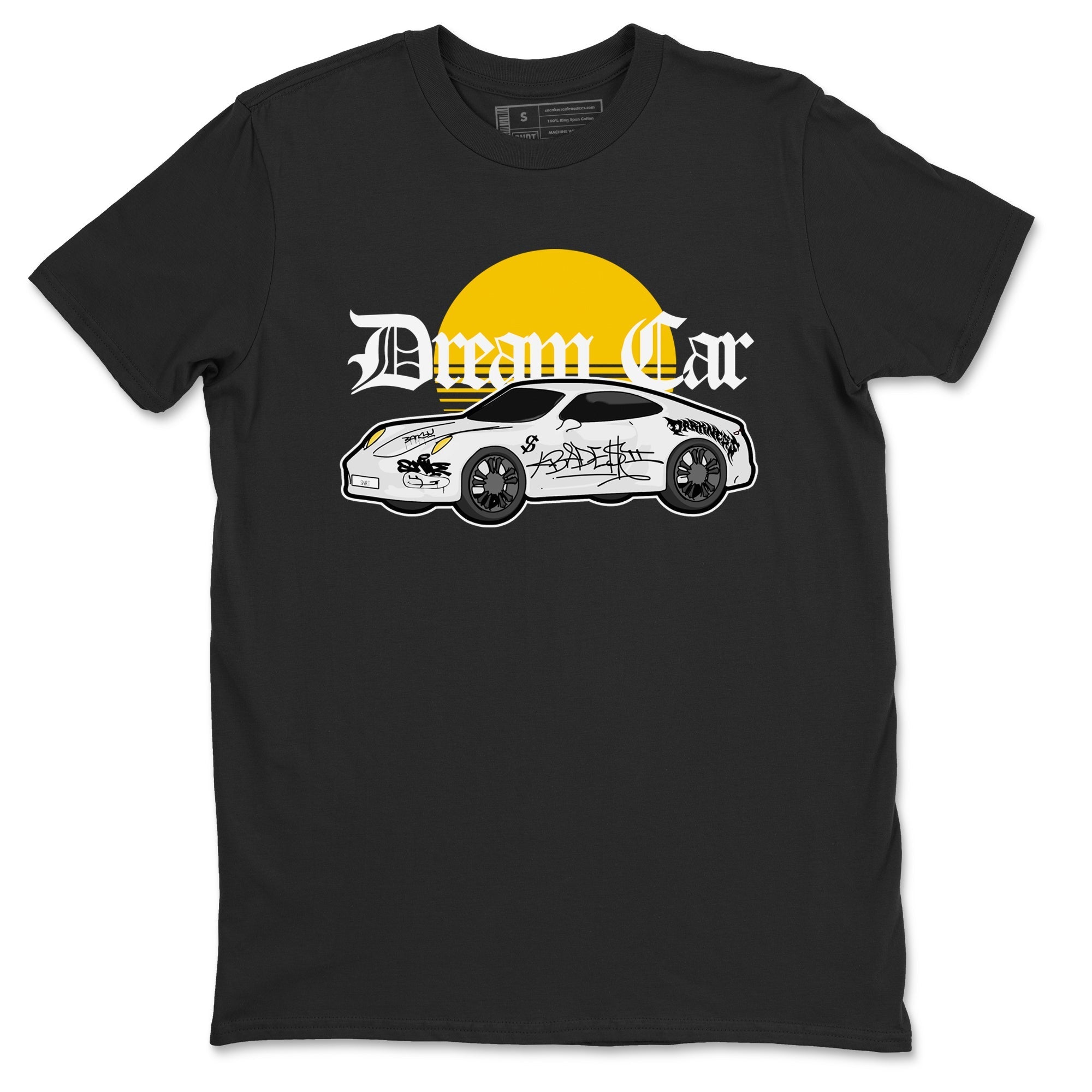 Dream Car snkmatch Tees - Air Jordan 1 Yellow Ochre