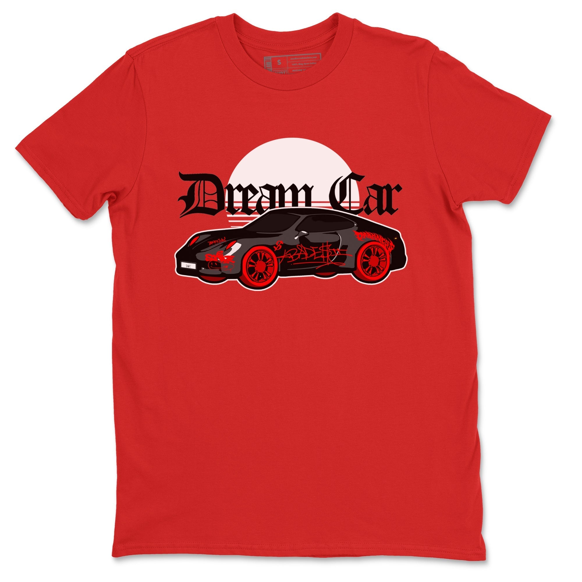 Dream Car snkmatch Tees - Air Jordan 4 Bred Reimagined