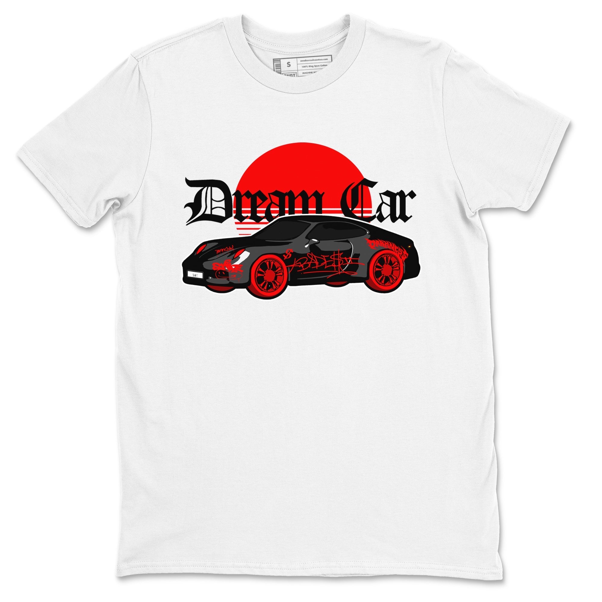 Dream Car snkmatch Tees - Air Jordan 4 Bred Reimagined
