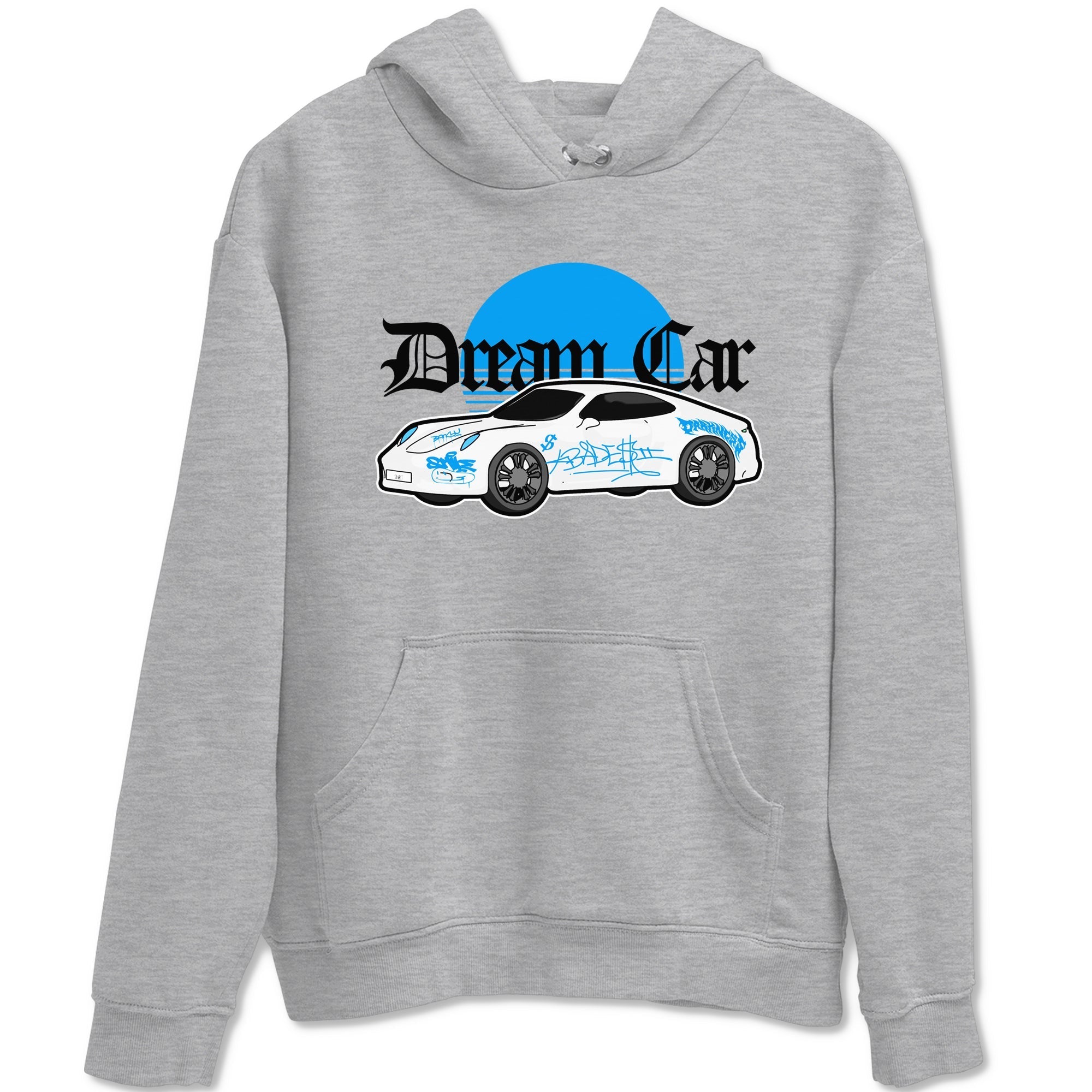 Dream Car snkmatch Tees - Air Jordan 4 Military Blue