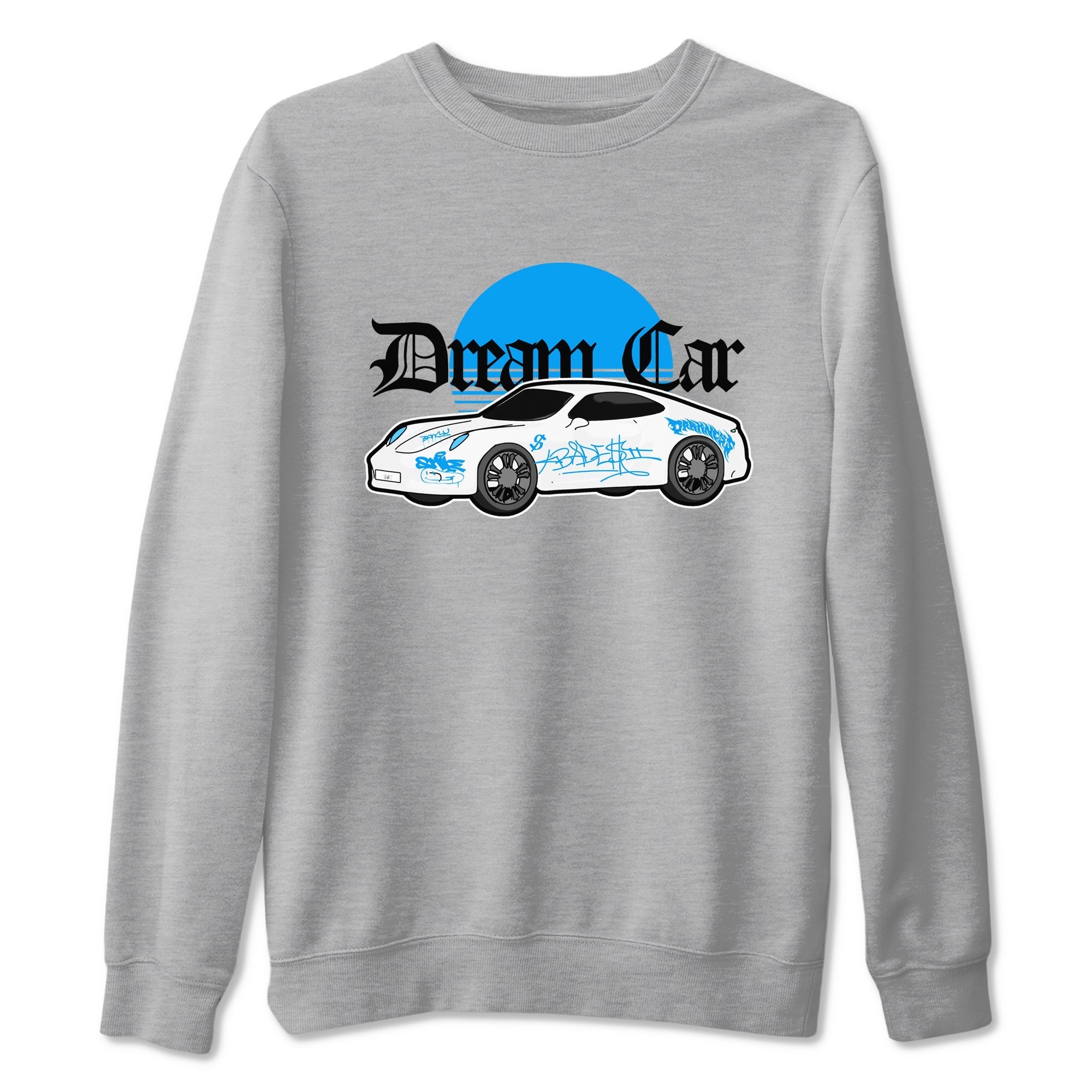 Dream Car snkmatch Tees - Air Jordan 4 Military Blue