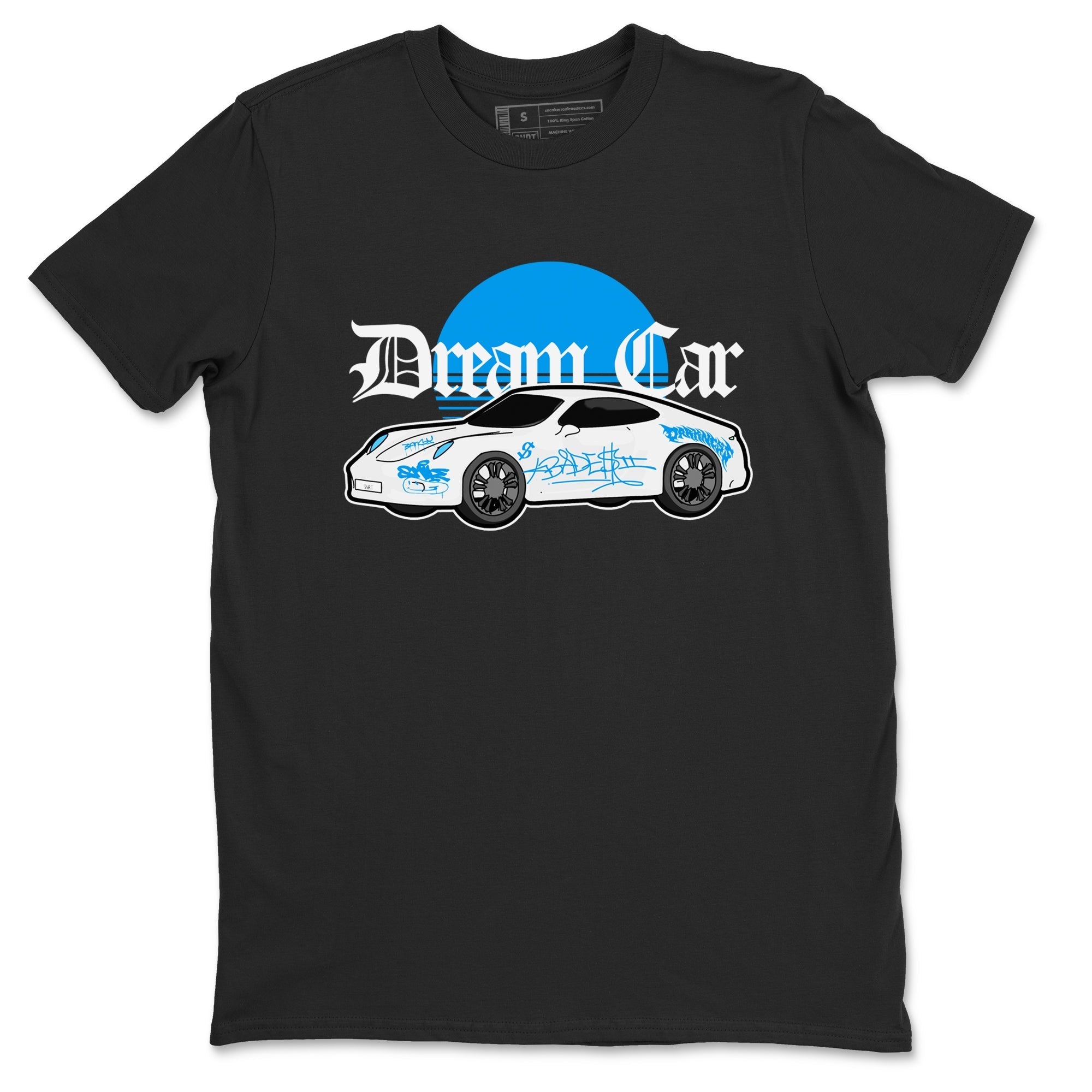 Dream Car snkmatch Tees - Air Jordan 4 Military Blue