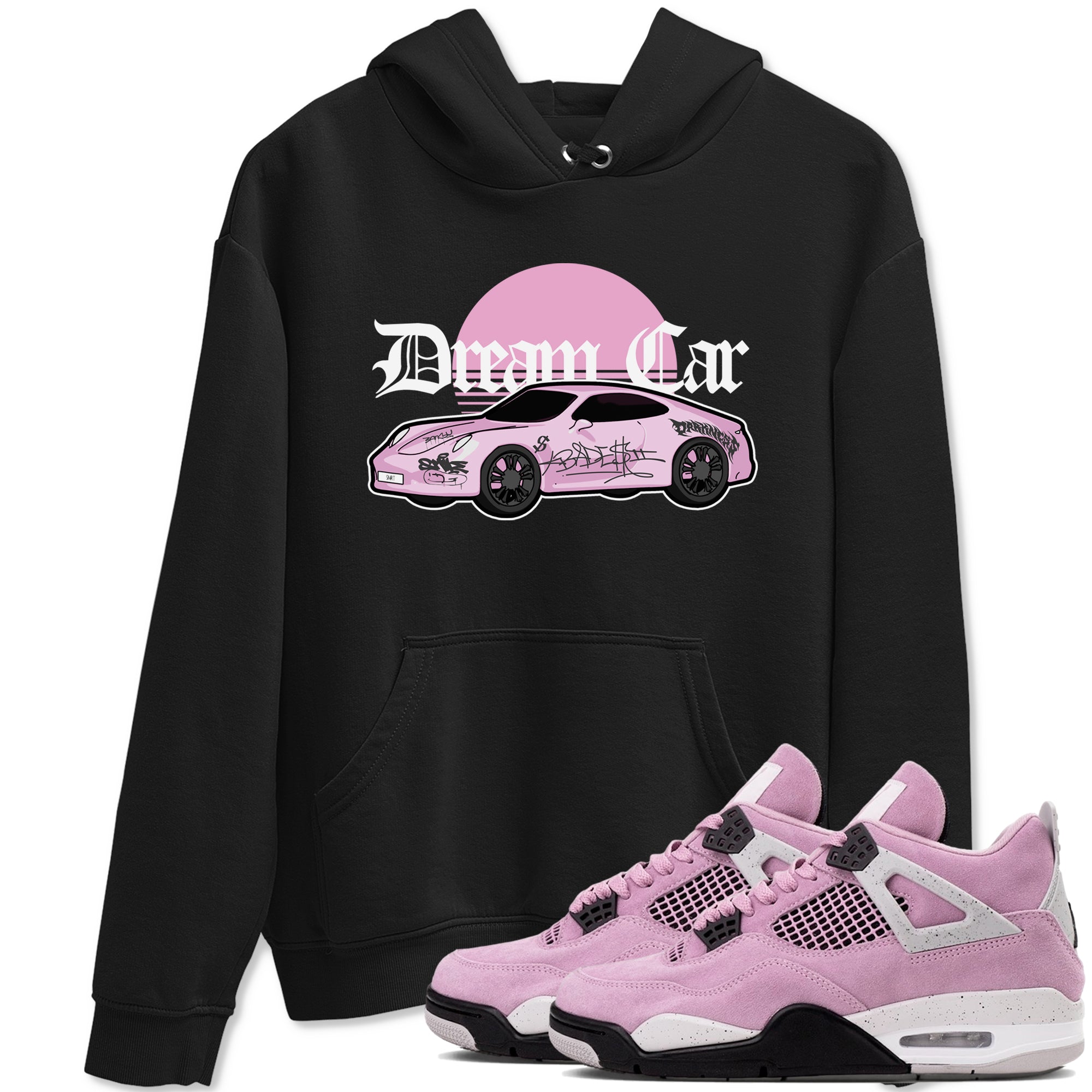Dream Car snkmatch Tees - Air Jordan 4 Orchid