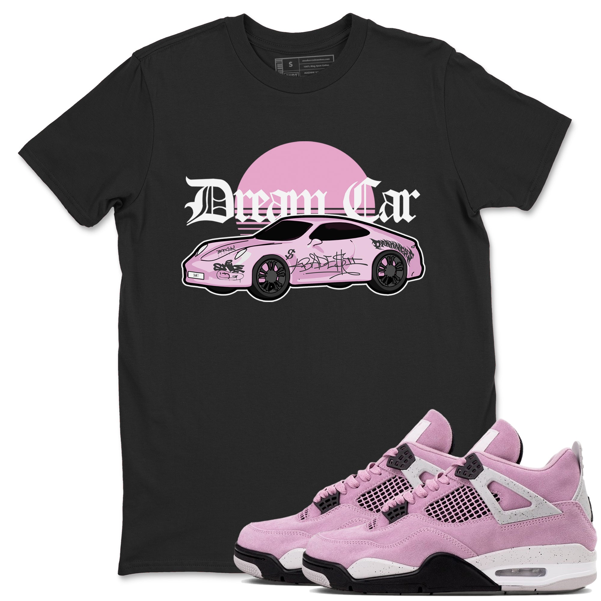 Dream Car snkmatch Tees - Air Jordan 4 Orchid