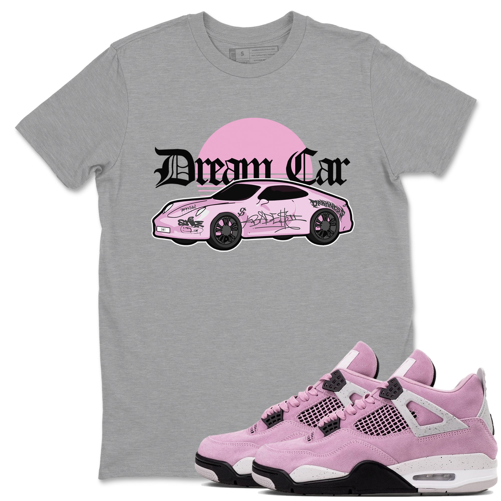 Dream Car snkmatch Tees - Air Jordan 4 Orchid