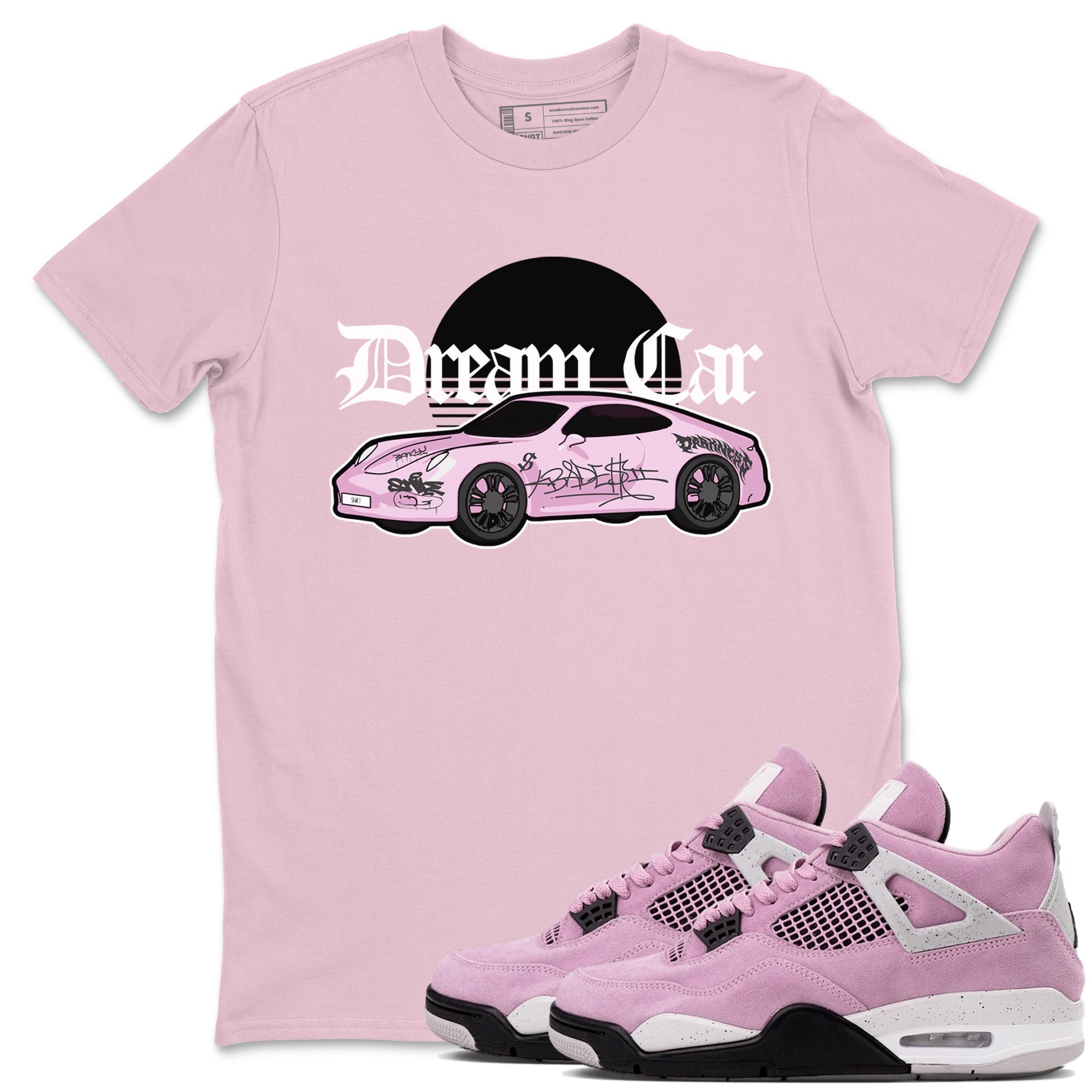 Dream Car snkmatch Tees - Air Jordan 4 Orchid
