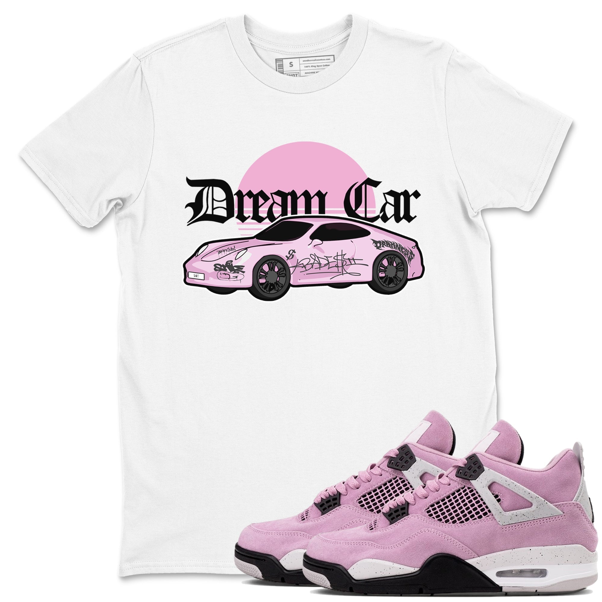 Dream Car snkmatch Tees - Air Jordan 4 Orchid
