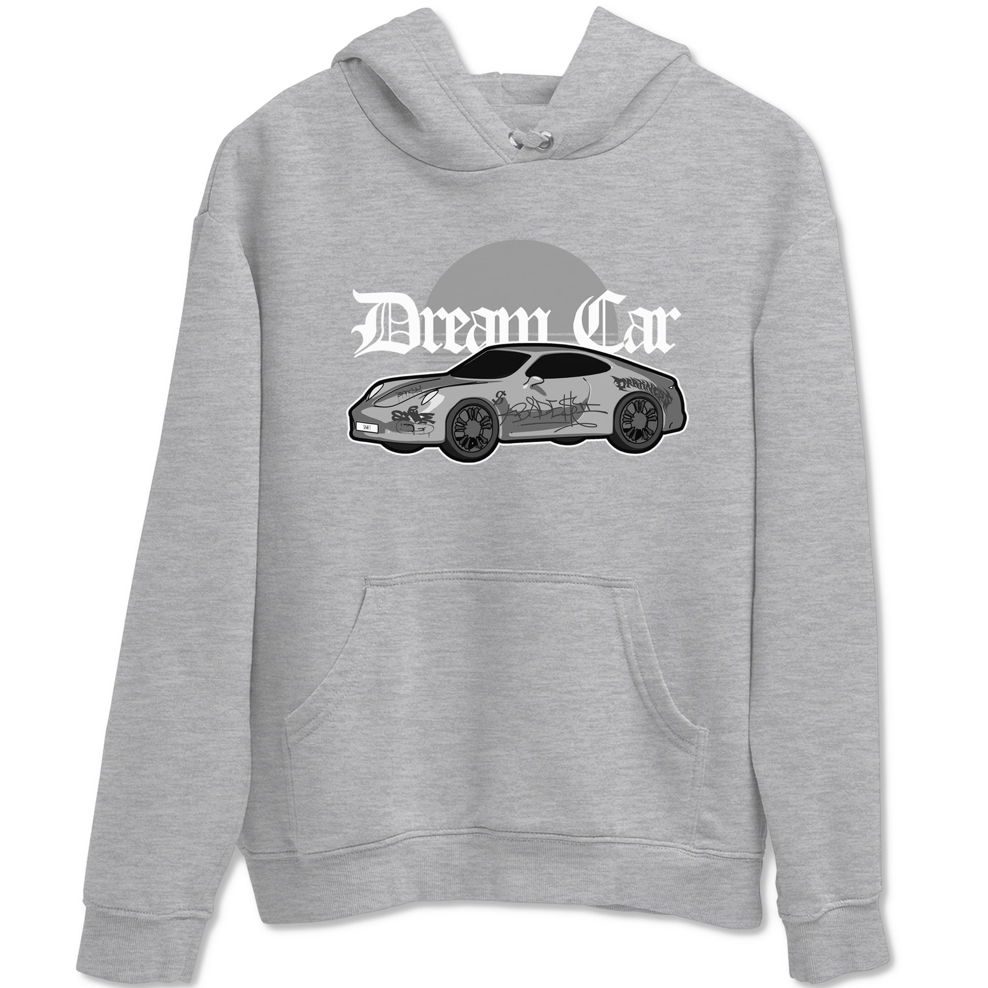 Dream Car snkmatch Tees - Air Jordan 4 Wet Cement